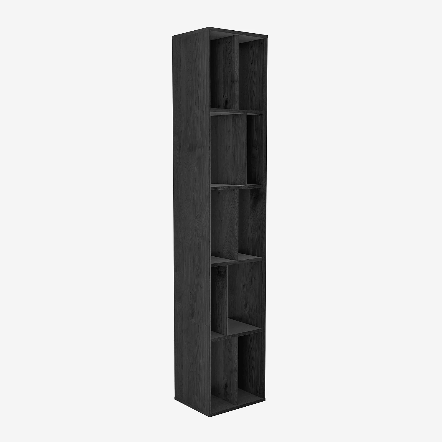 Grande bibliothèque en frêne - Noir - Design by Hélèna Pille - 7