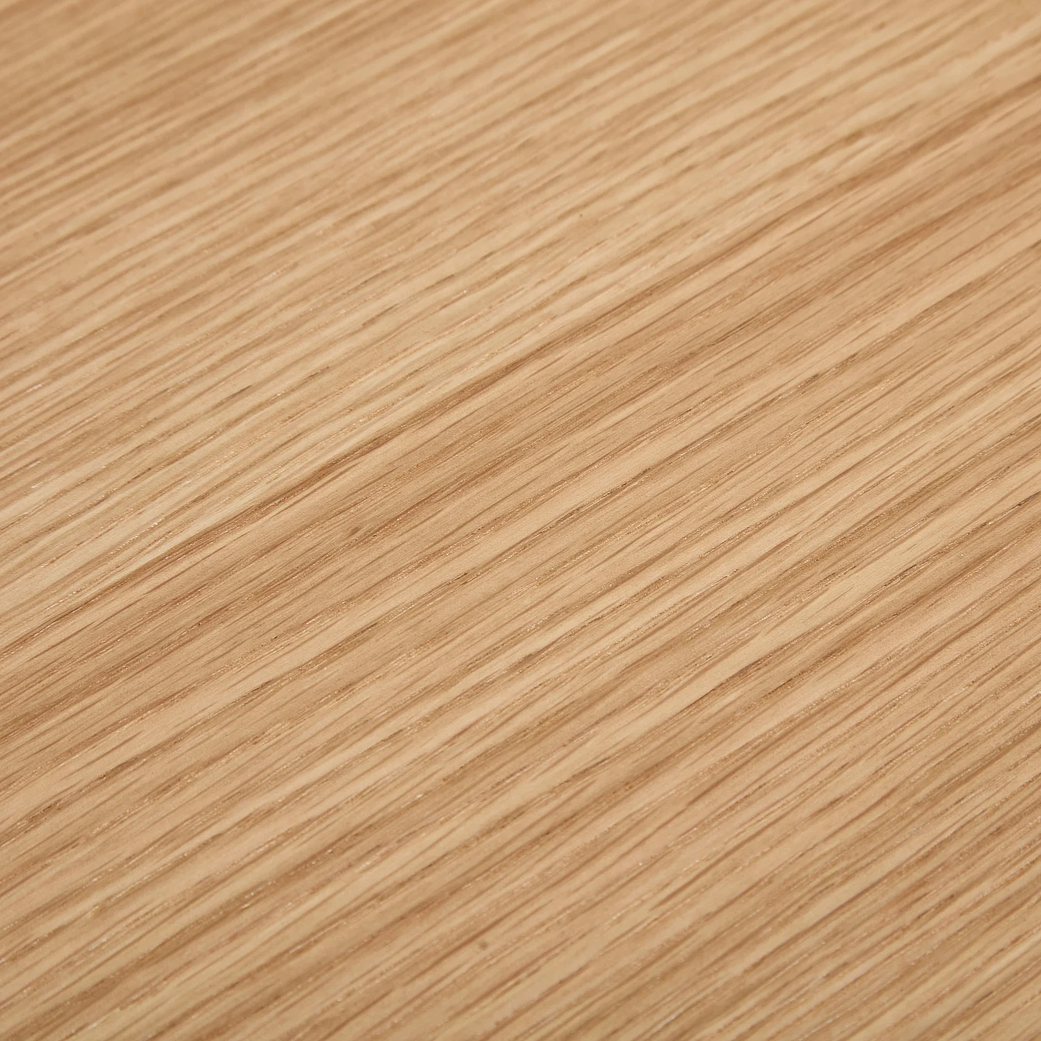 Buffet bas 2 portes en chêne et pieds en métal - Naturel - 4