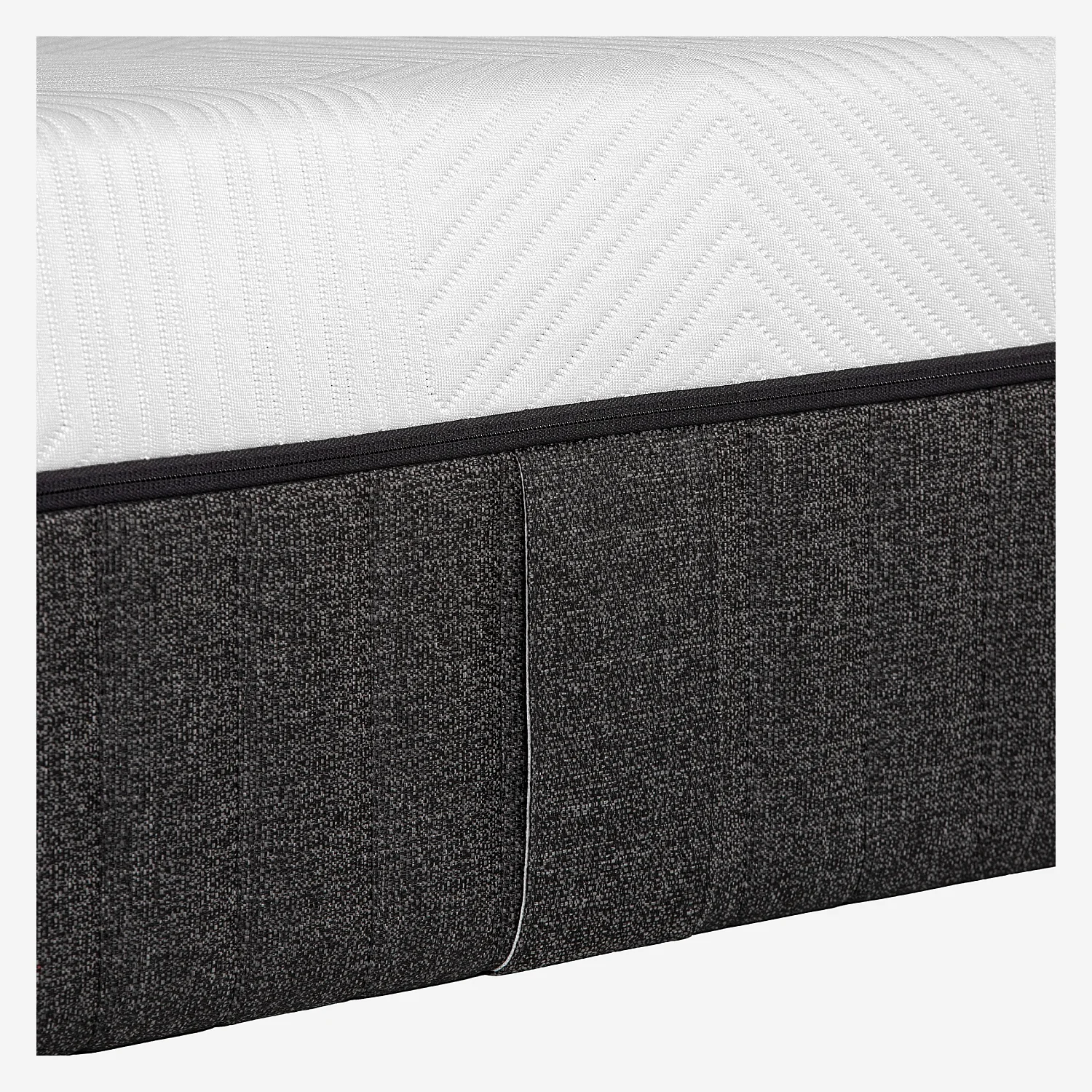 Matelas hybride déhoussable ressorts ensachés et mousse à mémoire de forme - 160 x 200 cm - 6