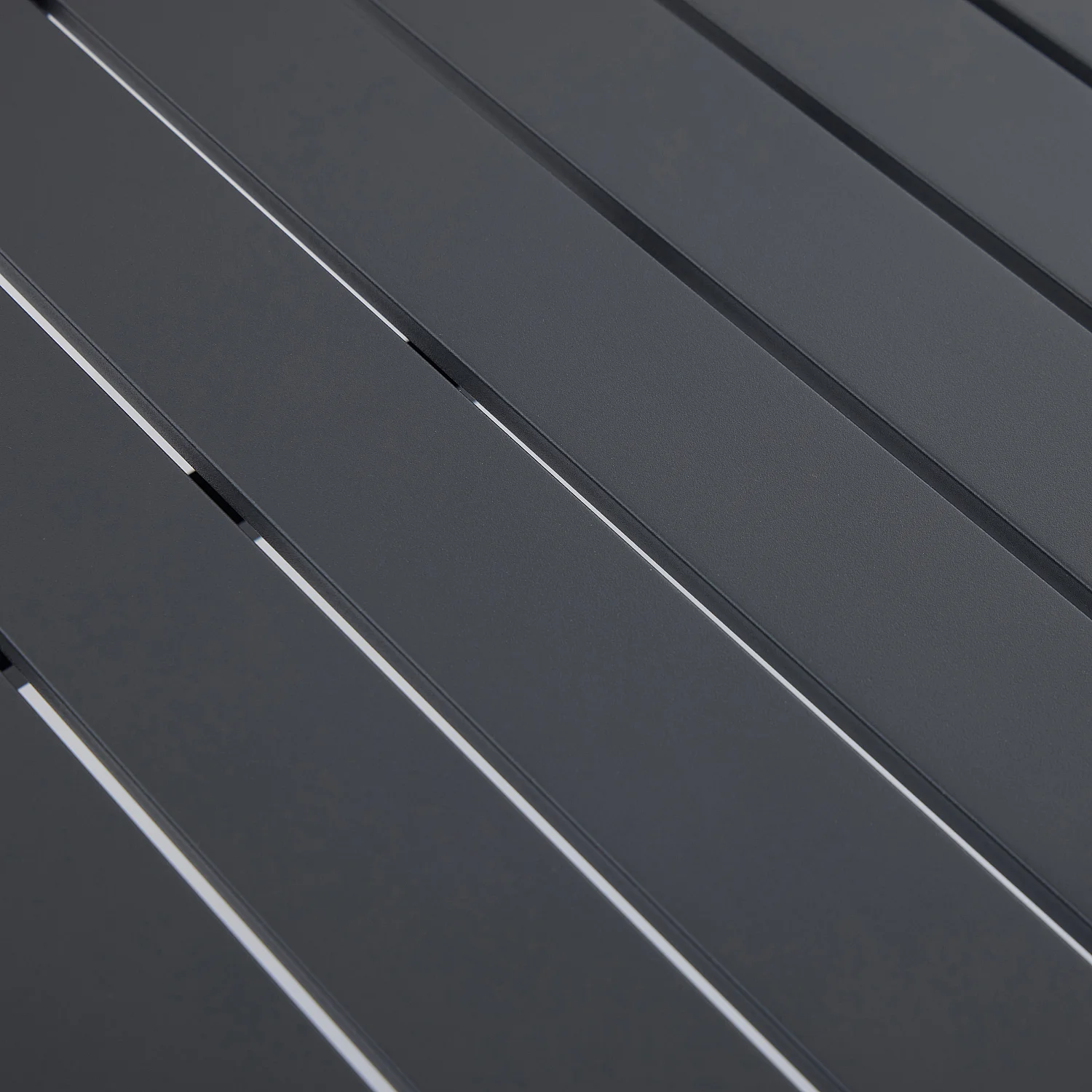 Table de jardin extensible en aluminium - Gris anthracite - 5