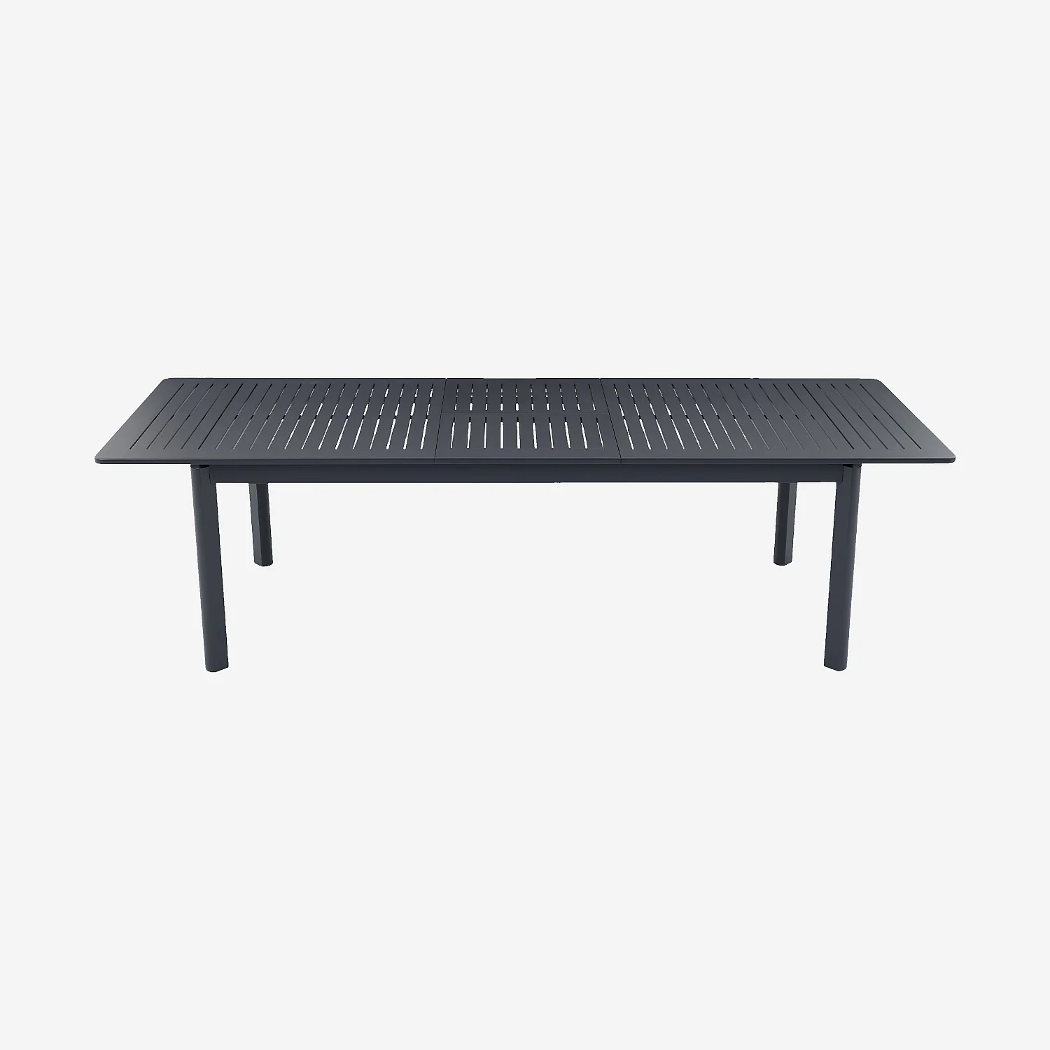 Table de jardin extensible en aluminium - Gris anthracite - 4