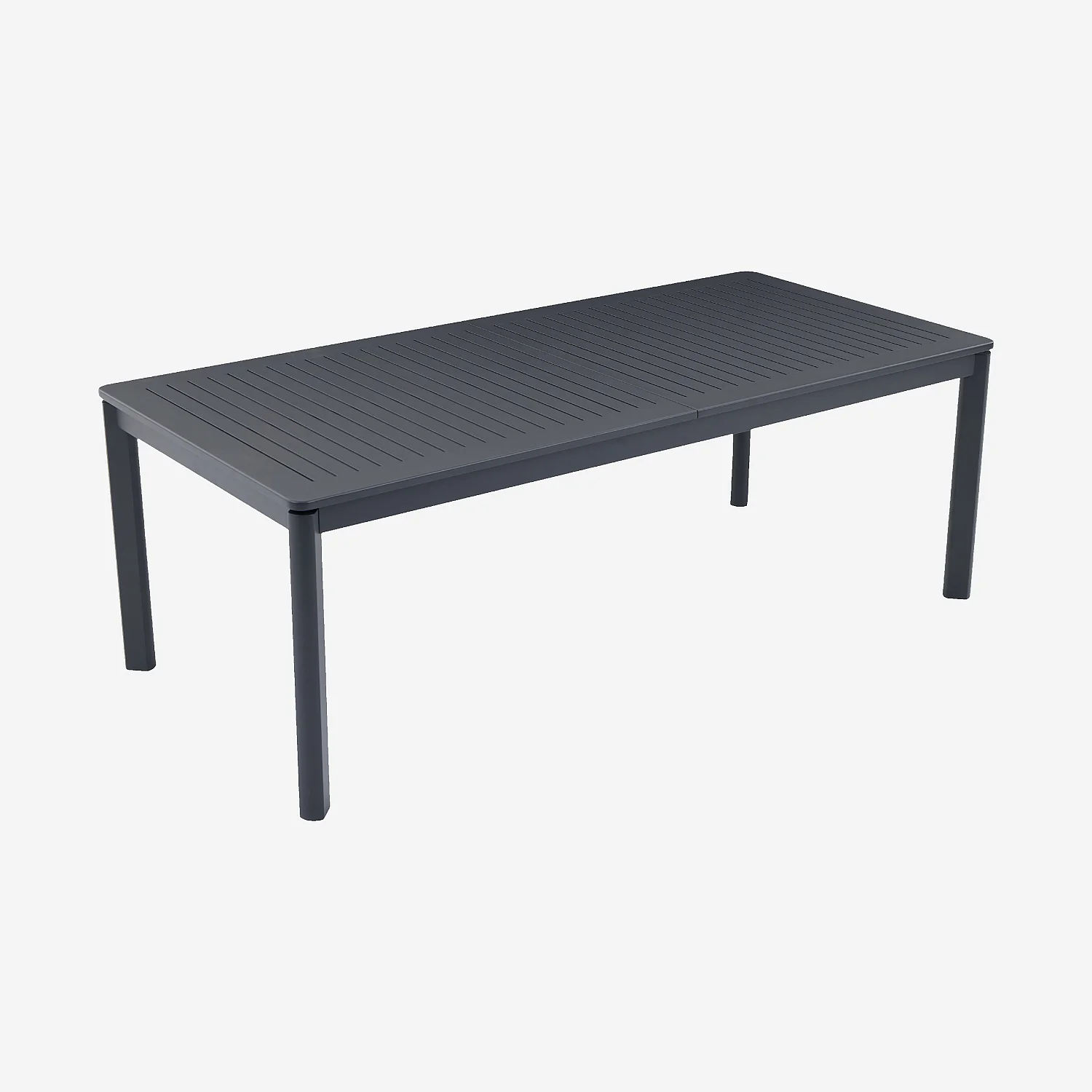 Table de jardin extensible en aluminium - Gris anthracite - 6