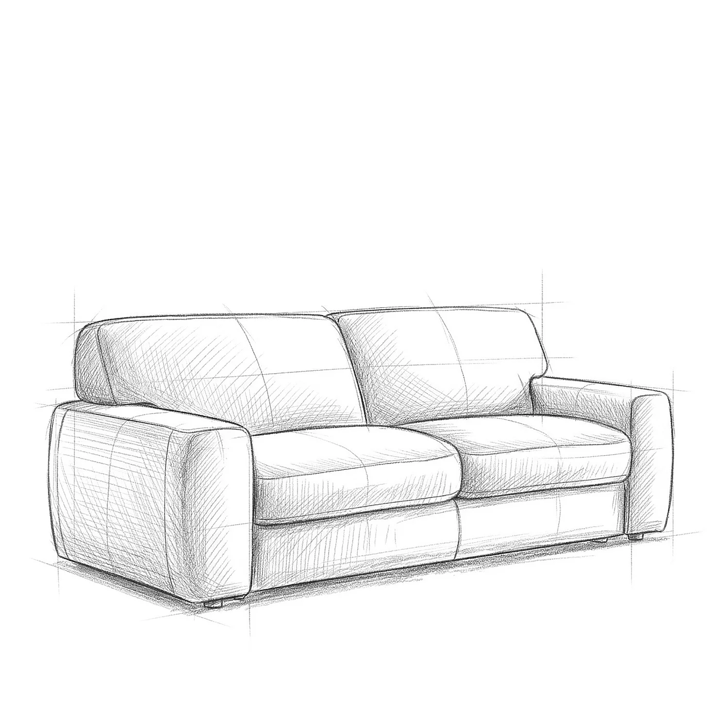 Canapé convertible 3 places - Couchage 160 cm - Matelas 16 cm - Tissu Atrani - Jaune moutarde - 8