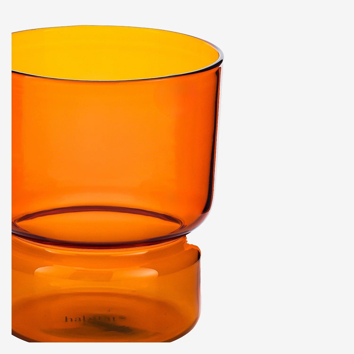 Lot de 2 verres - 30 cl - Orange - 5