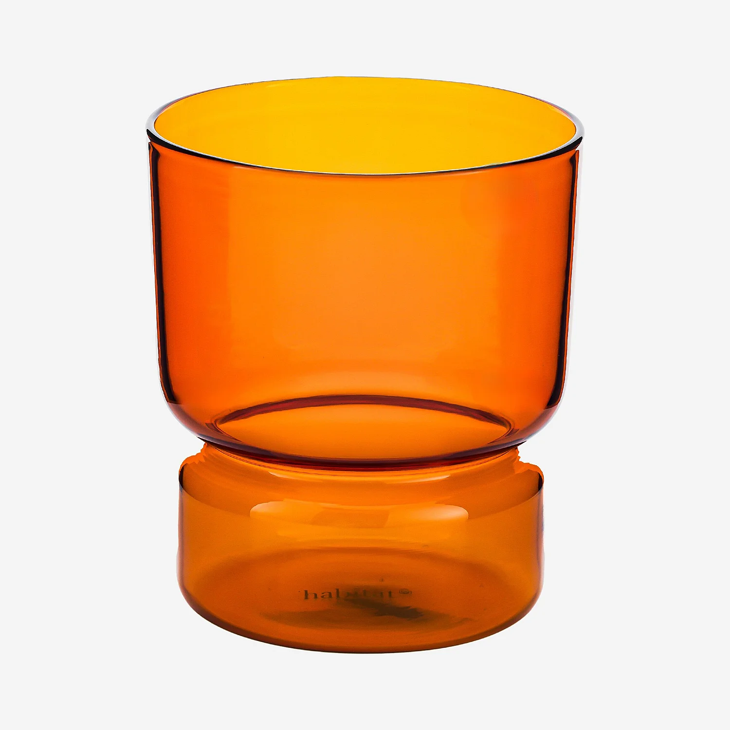 Lot de 2 verres - 30 cl - Orange - 4