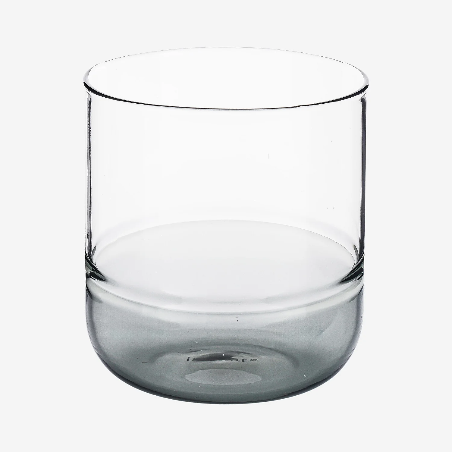 Lot de 2 verres - 34 cl - Gris - 4