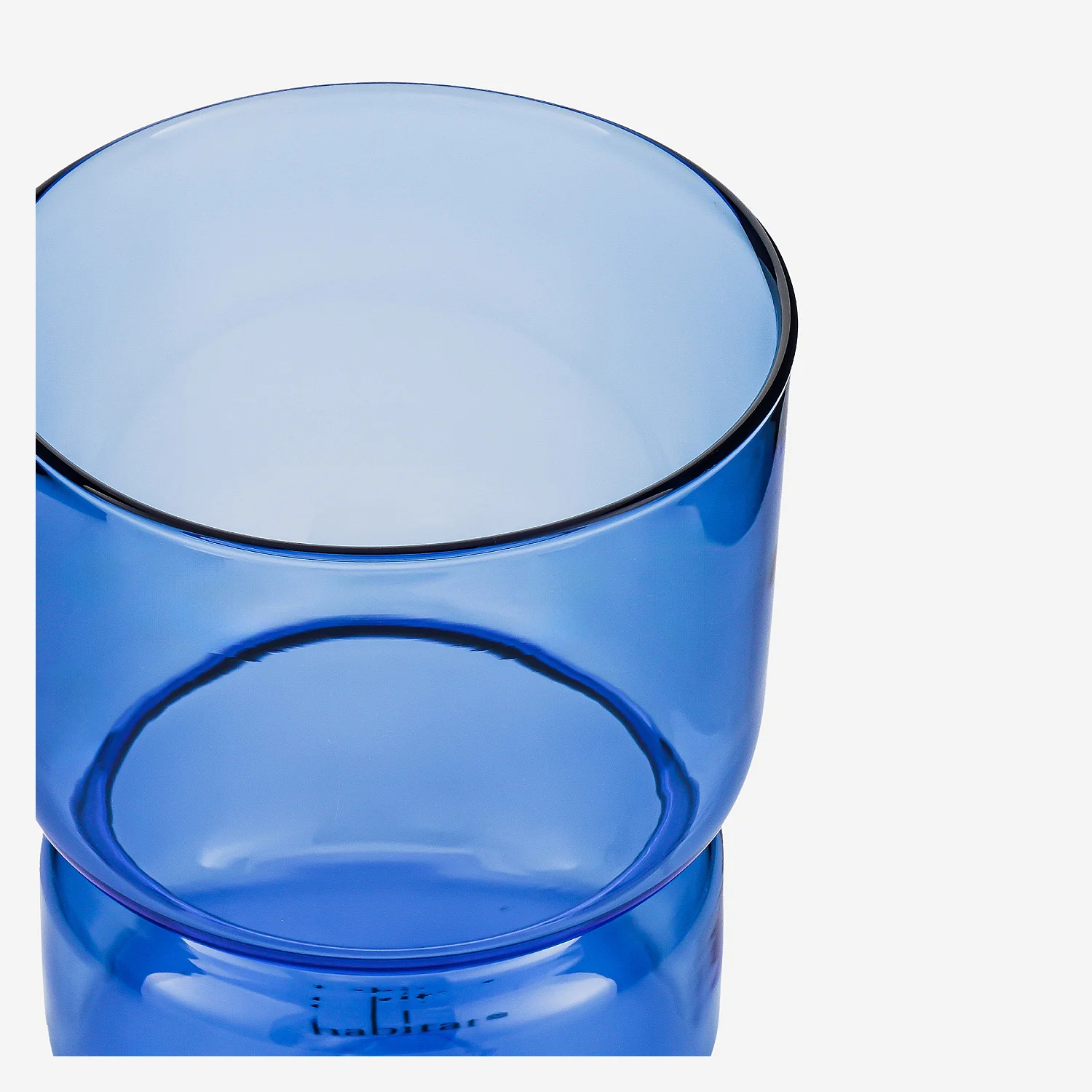 Lot de 2 verres - 30 cl - Bleu - 7