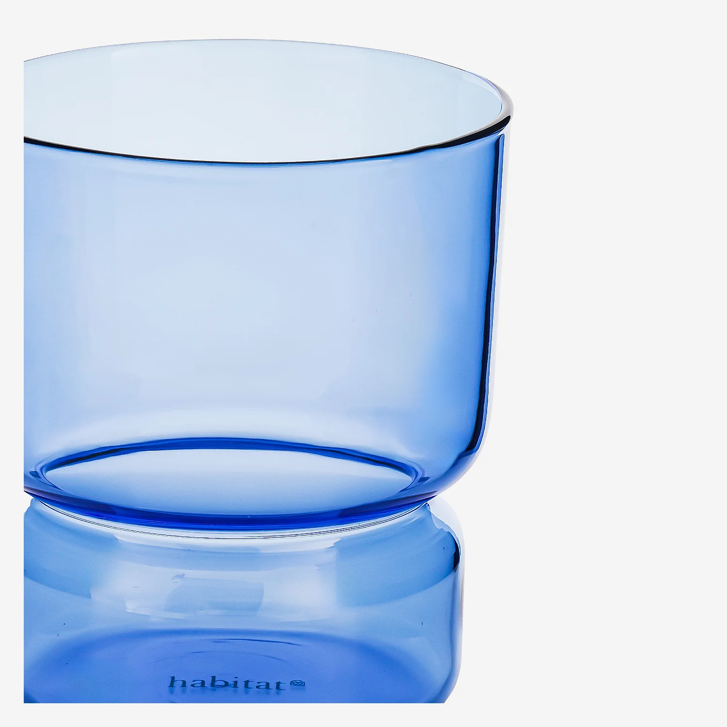 Lot de 2 verres - 30 cl - Bleu - 5