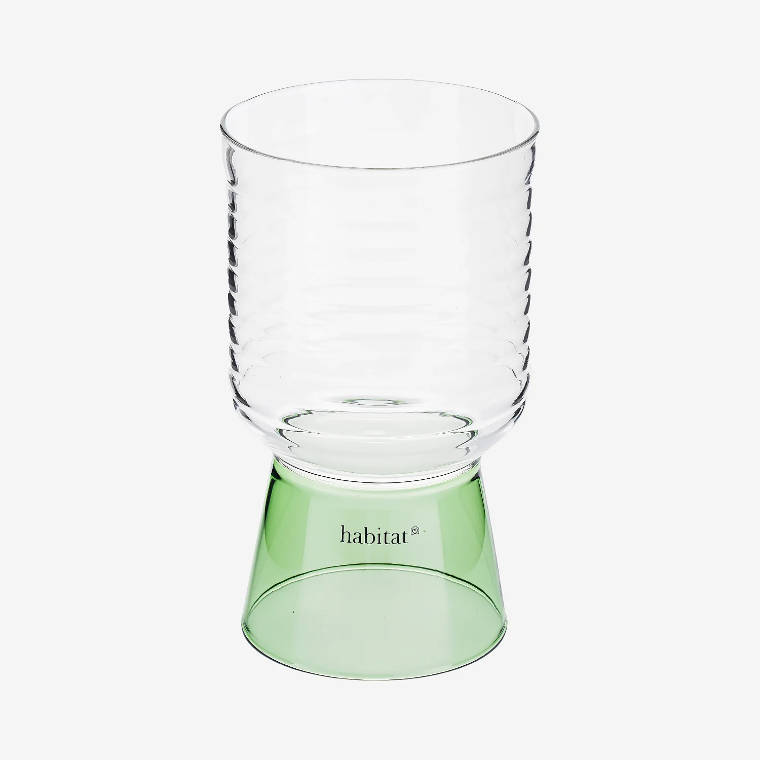 Lot de 2 verres - 35 cl - Vert - 4
