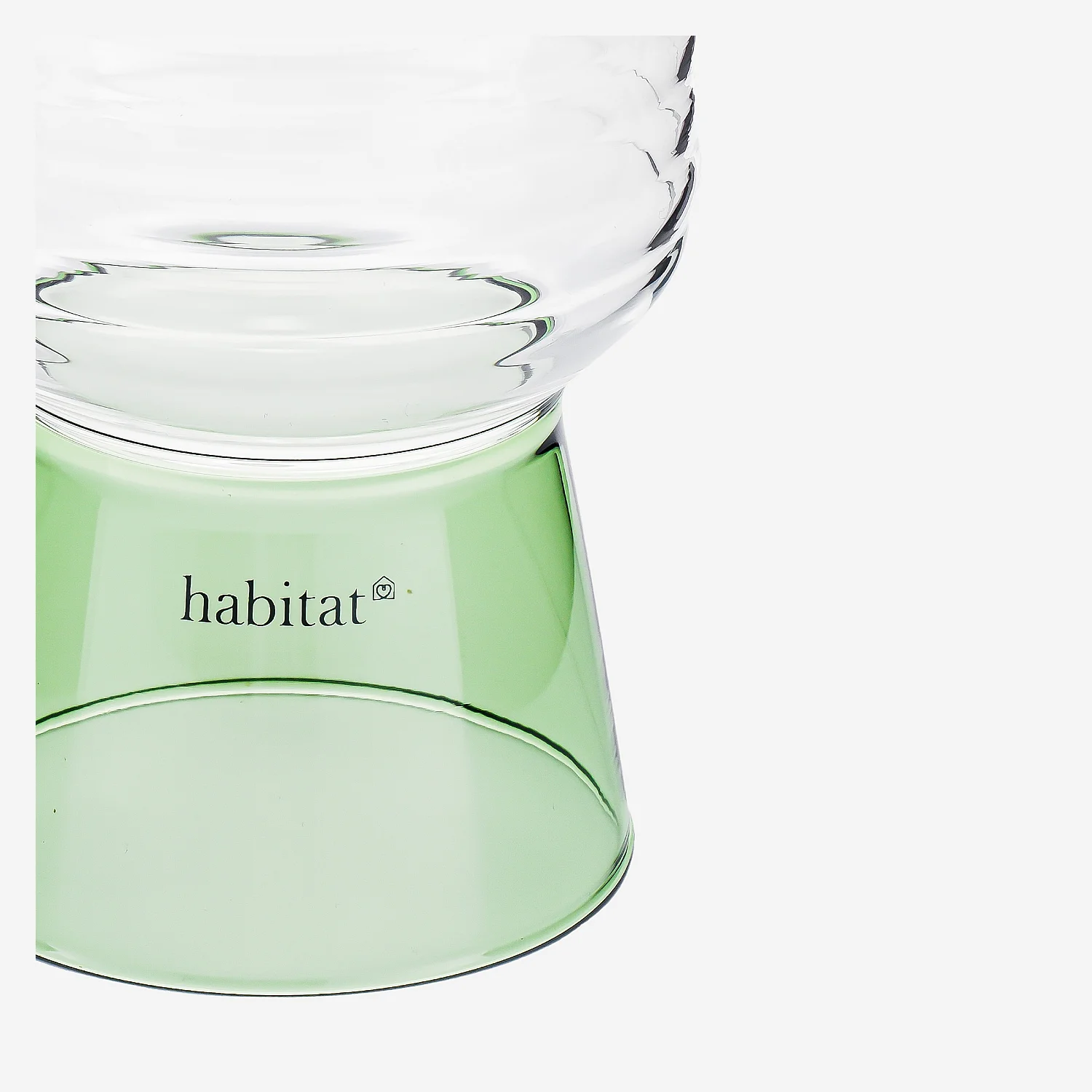 Lot de 2 verres - 35 cl - Vert - 7