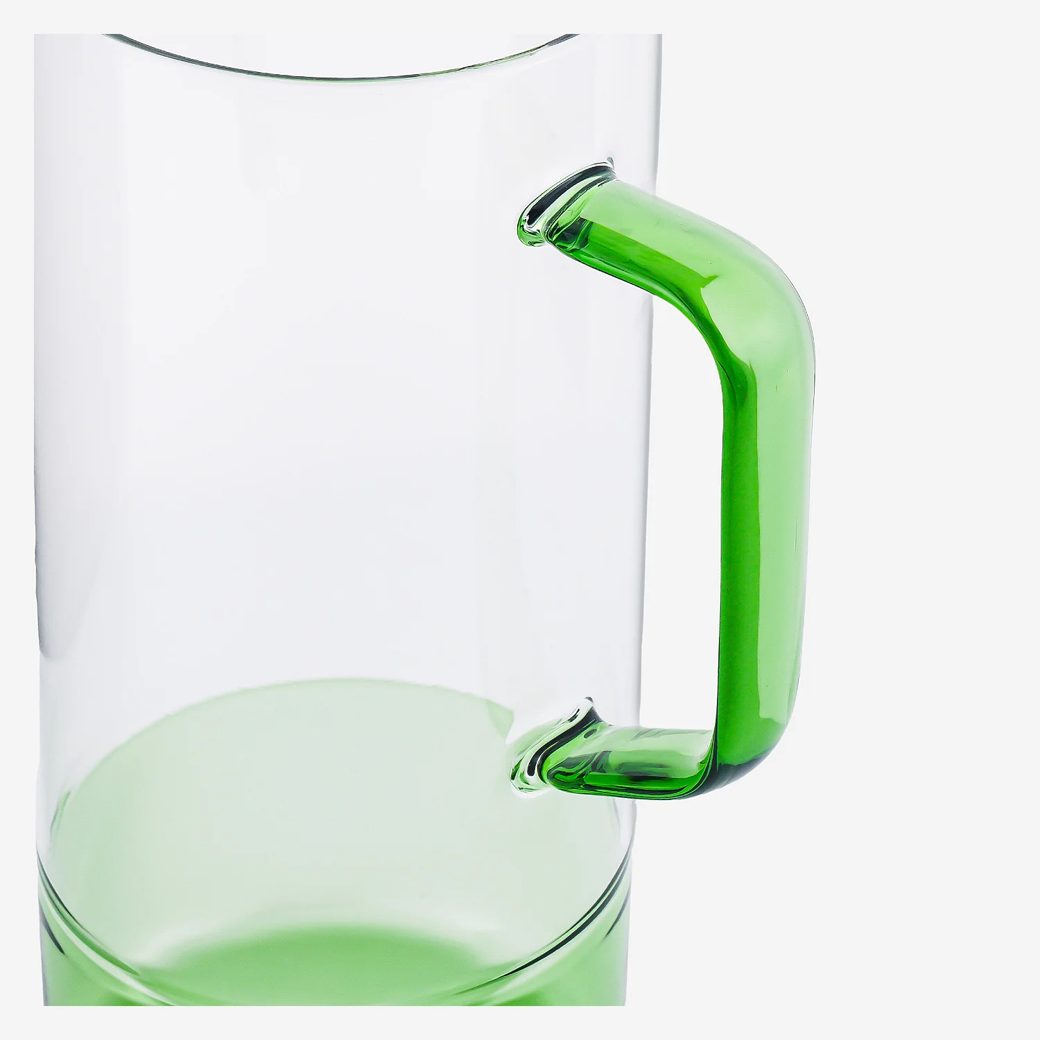 Carafe en verre - 1L - Vert - 5