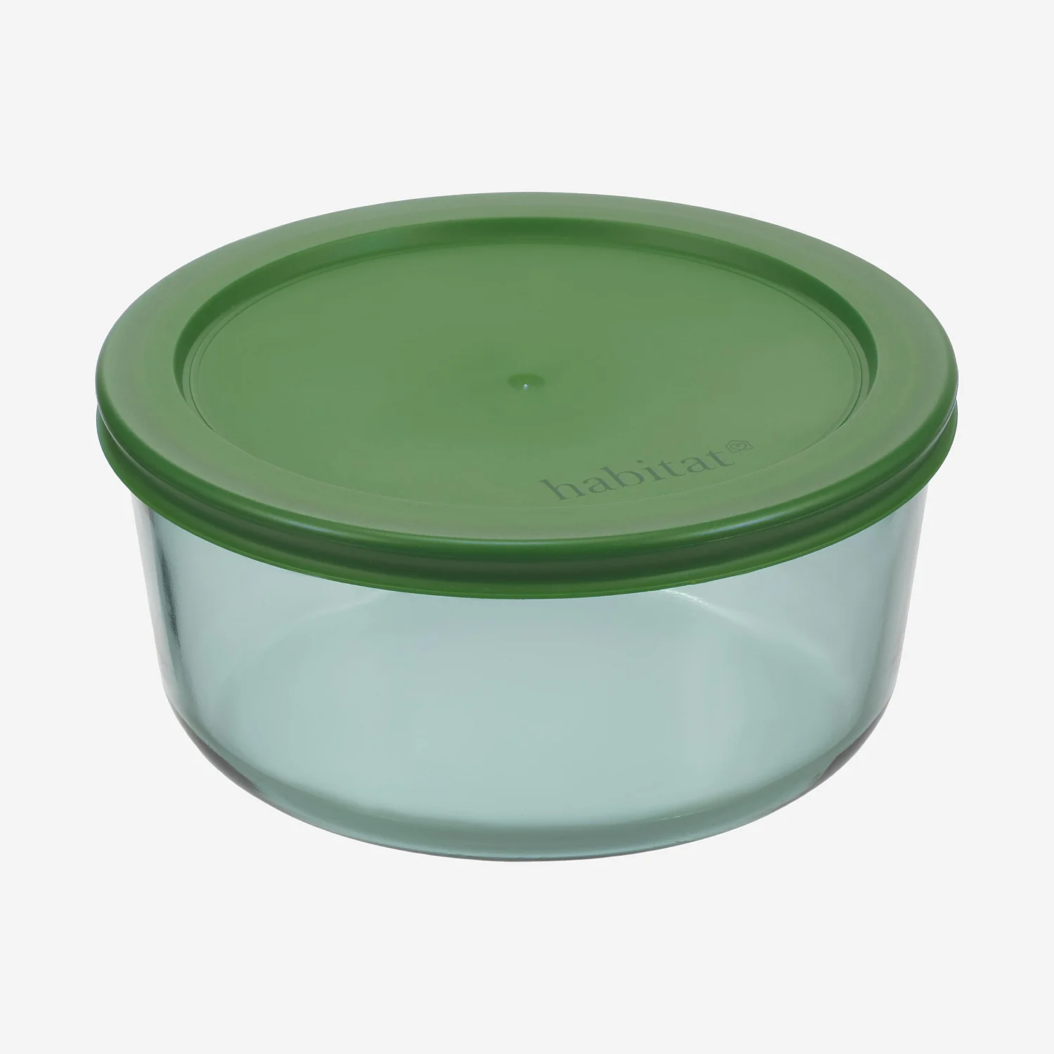 Lot de 3 boîtes de conservation rondes en verre - Vert - 4