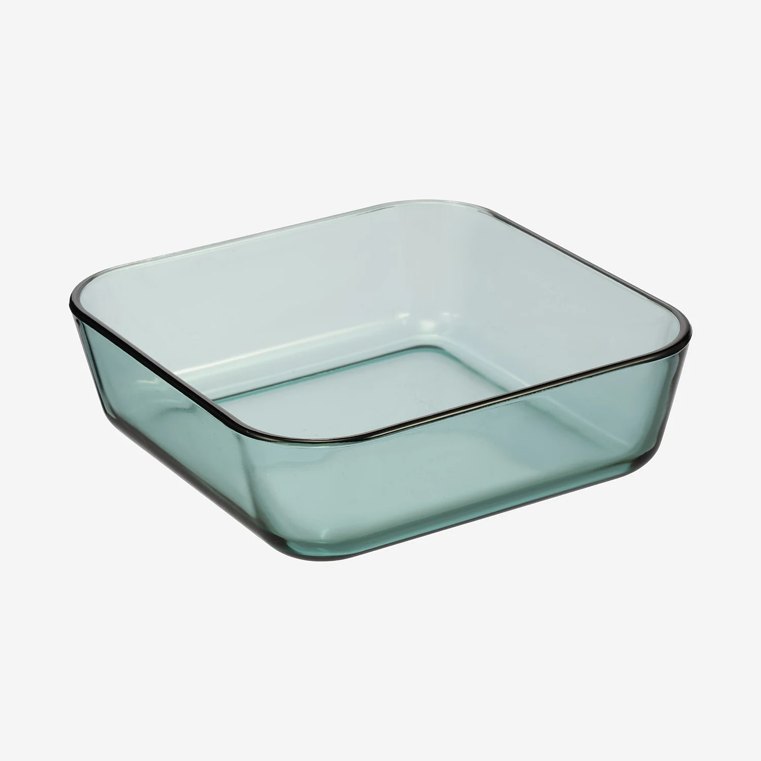 Lot de 3 boîtes de conservation carrées en verre avec couvercle transparent et valve - Vert - 5