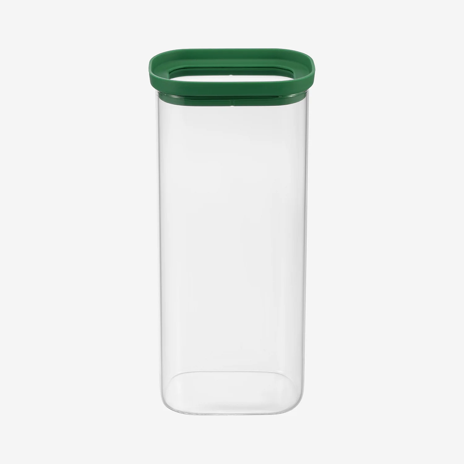 Lot de 3 bocaux de conservation en verre - 200 cl - Vert - 5