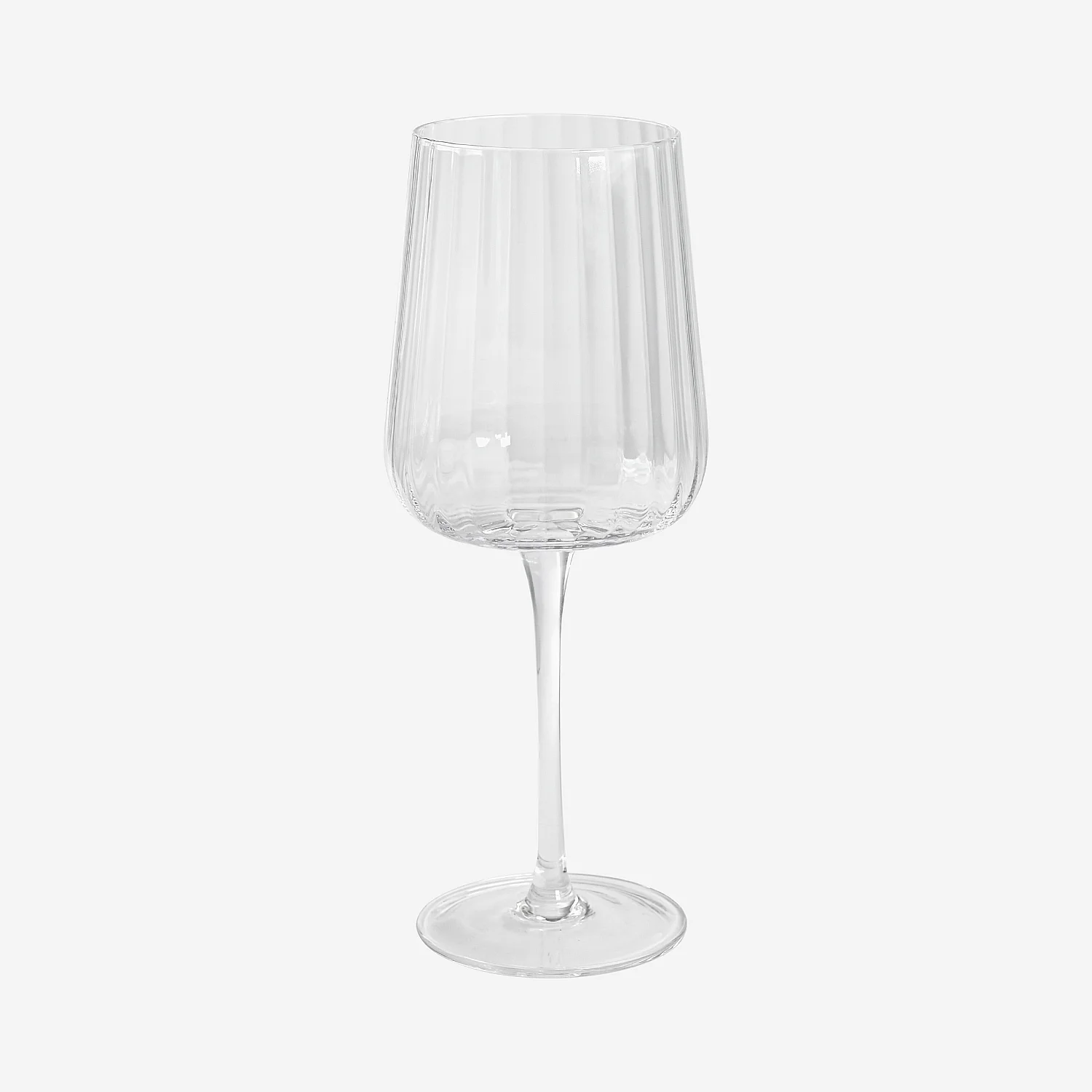 Lot de 6 verres à vin rouge en verre cristallin - 43cl - Transparent - 4