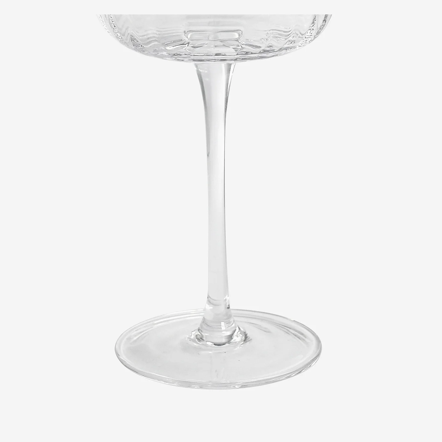 Lot de 6 verres à vin rouge en verre cristallin - 43cl - Transparent - 6