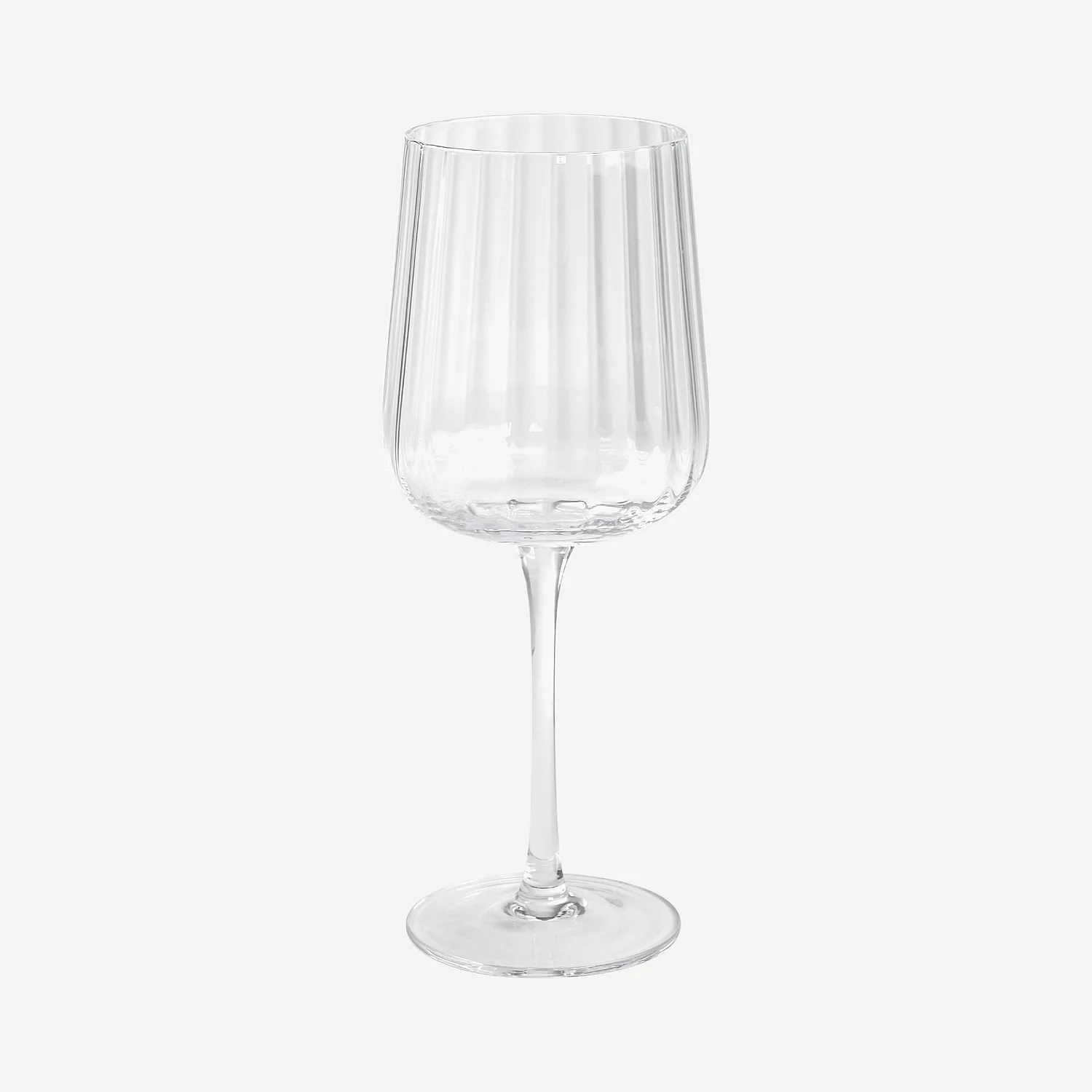Lot de 6 verres à vin blanc en verre cristallin - 33cl - Transparent - 4