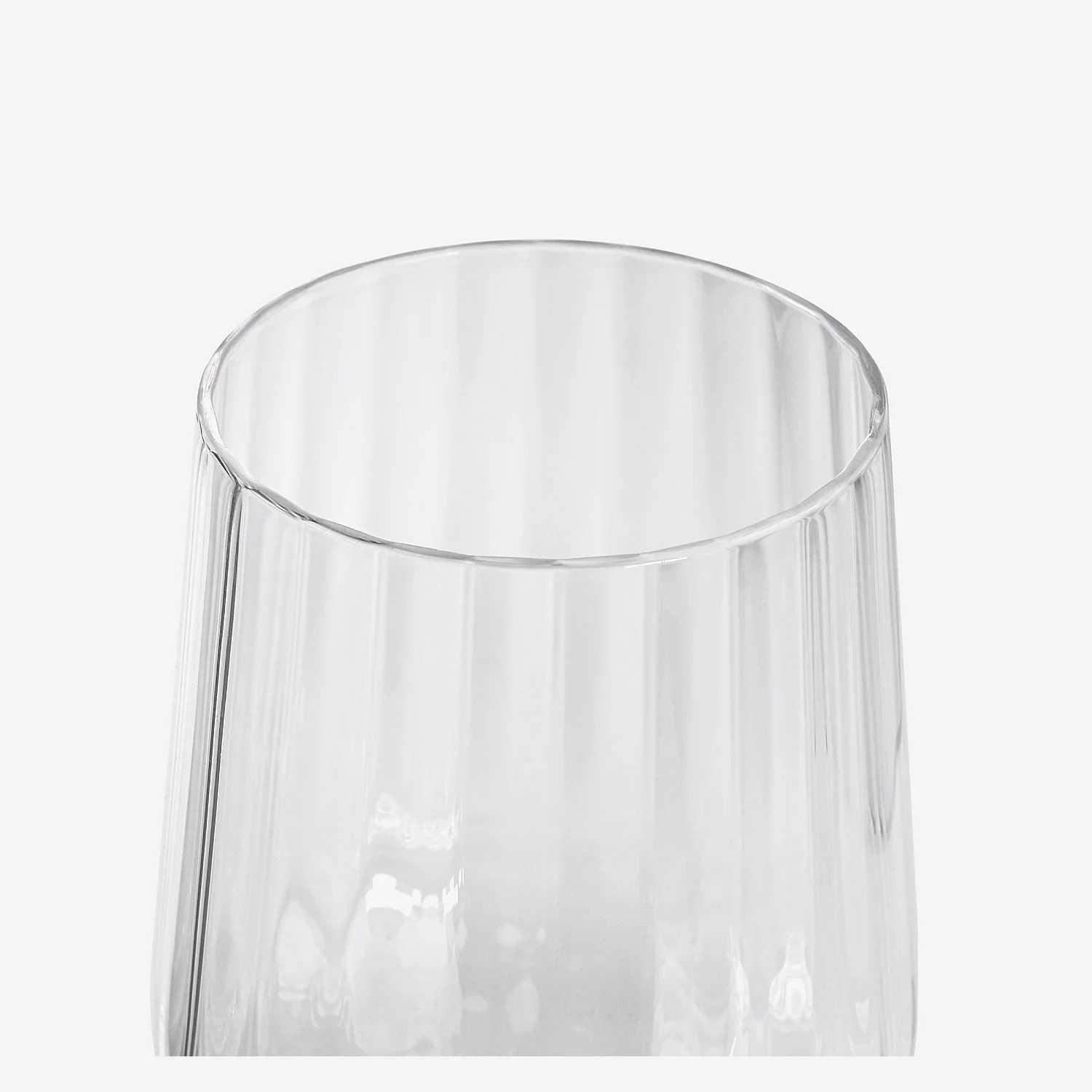 Lot de 6 verres à vin blanc en verre cristallin - 33cl - Transparent - 3