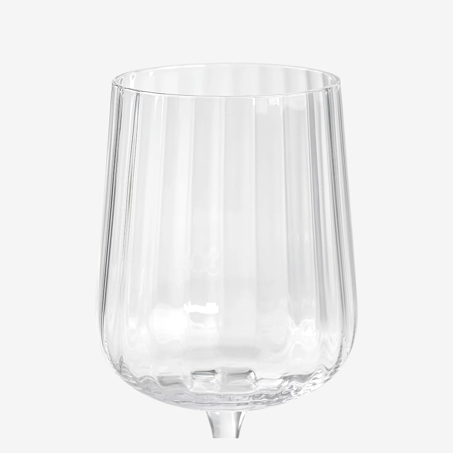 Lot de 6 verres à vin blanc en verre cristallin - 33cl - Transparent - 5