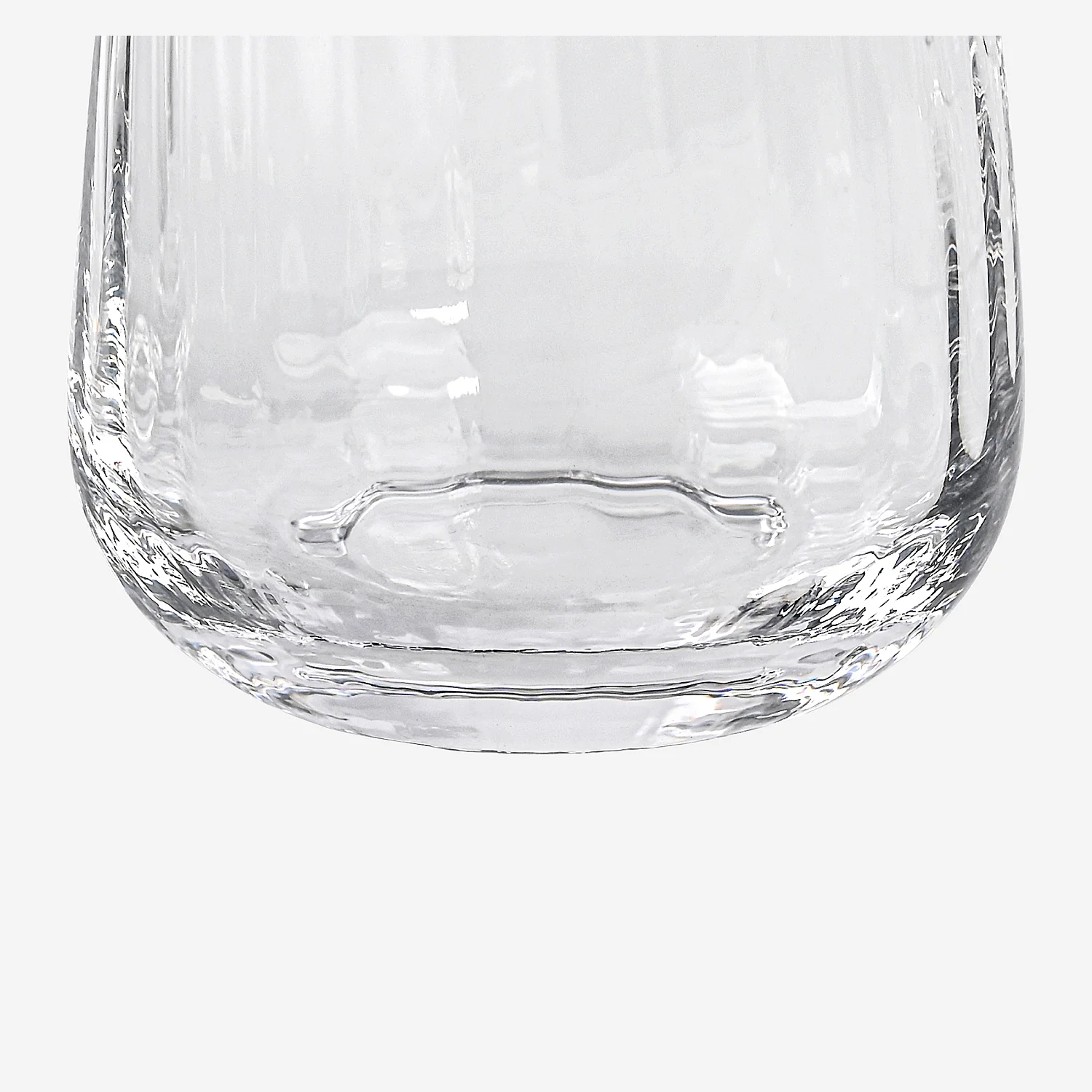 Lot de 6 verres à eau en verre cristallin - 35cl - Transparent - 6
