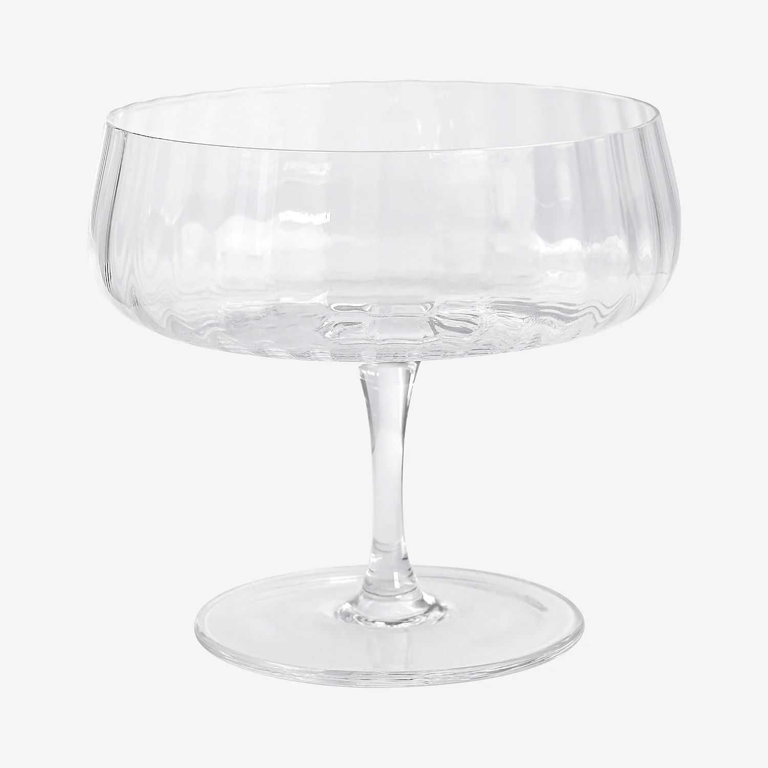 Lot de 6 coupes à glace en verre cristallin - 28cl - Transparent - 4