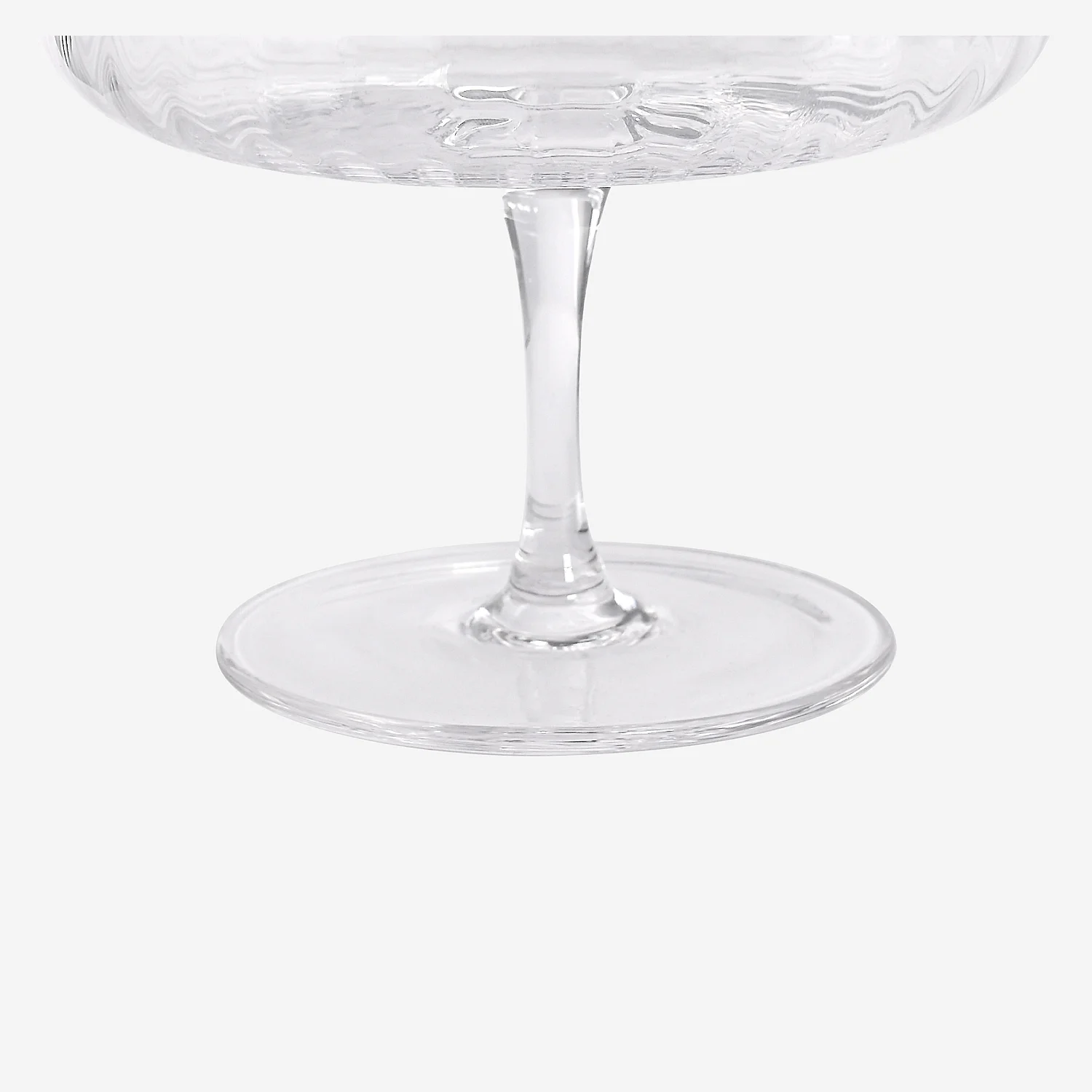 Lot de 6 coupes à glace en verre cristallin - 28cl - Transparent - 6