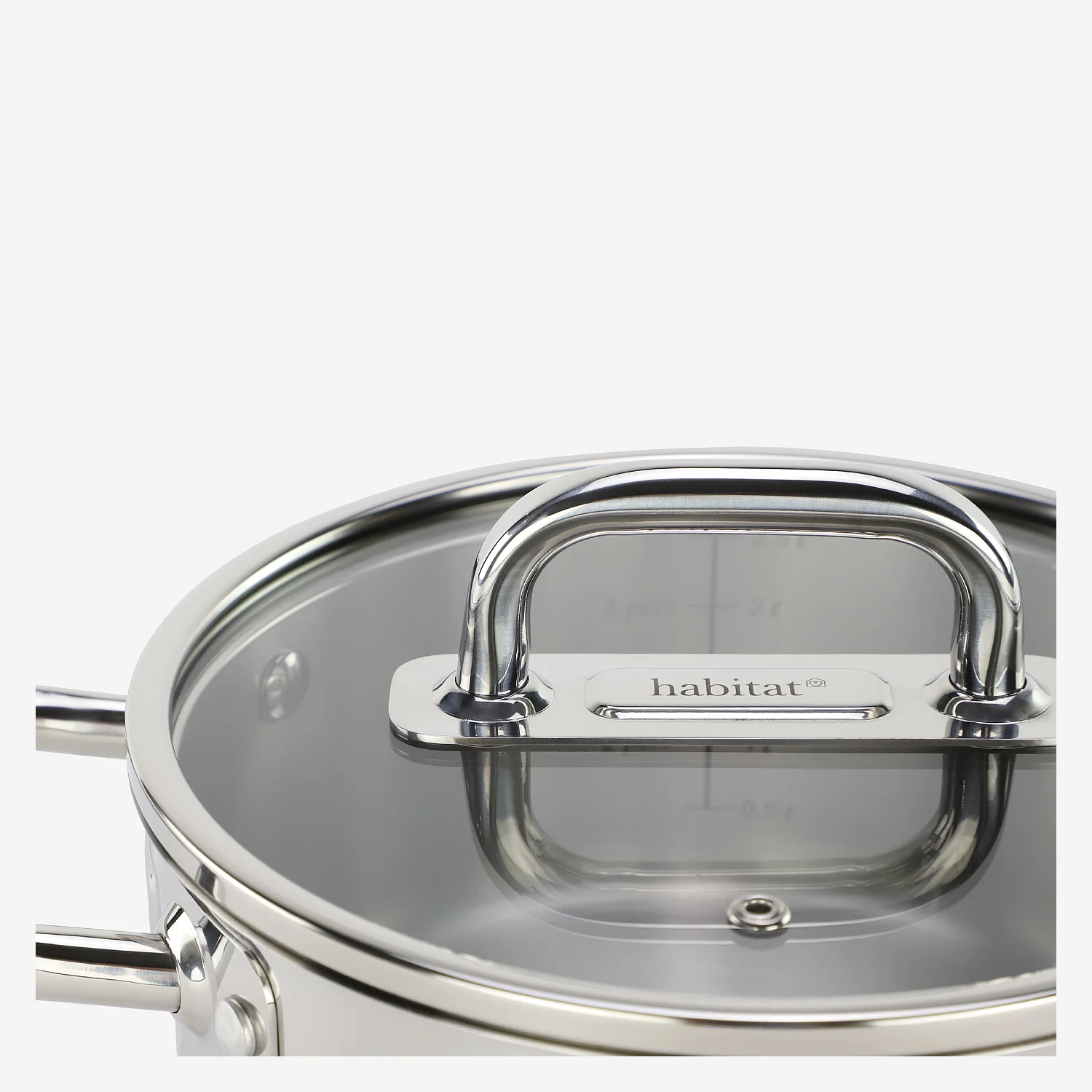 Faitout en acier inoxydable tous feux - 20 cm  - 2