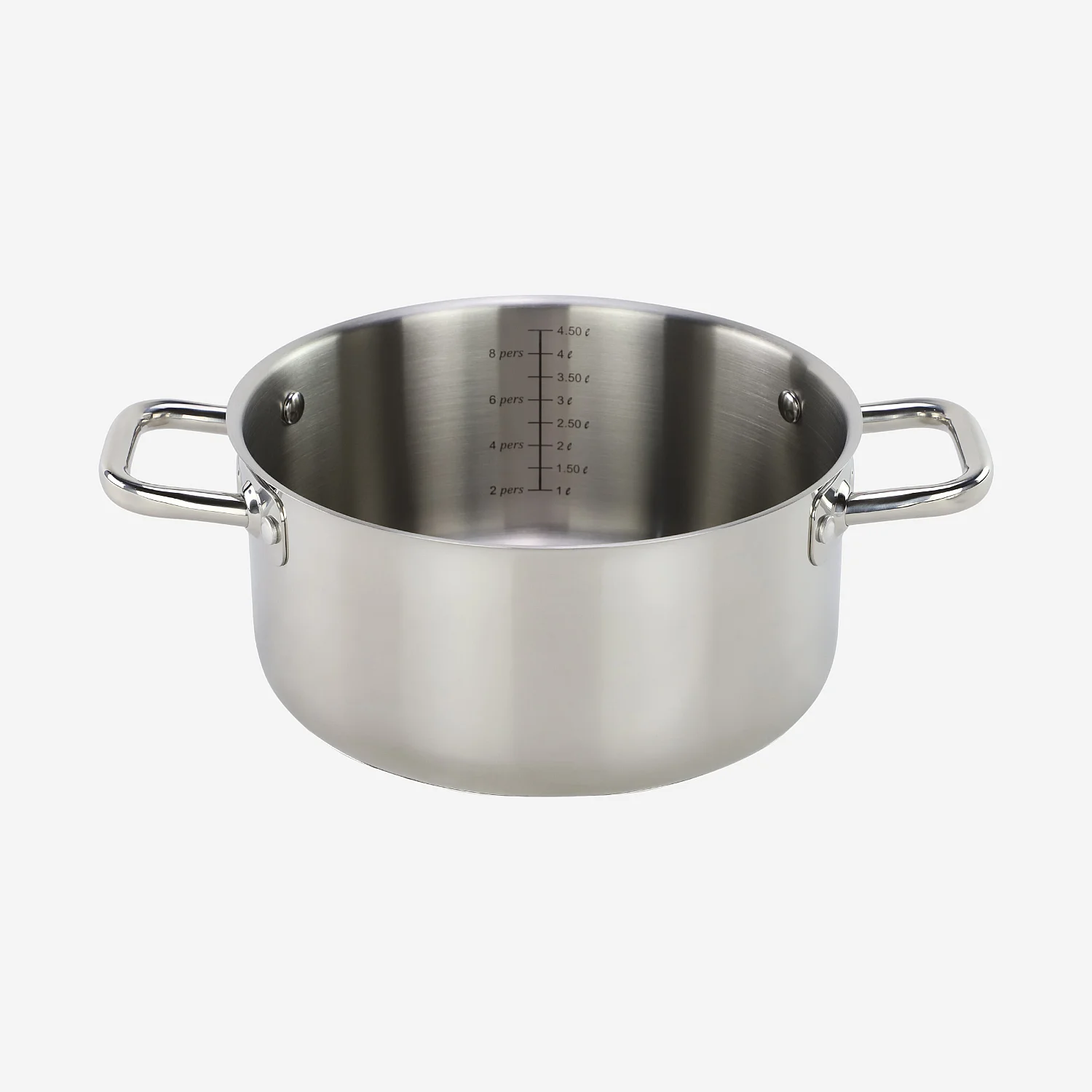 Faitout en acier inoxydable tous feux - 24 cm   - 5