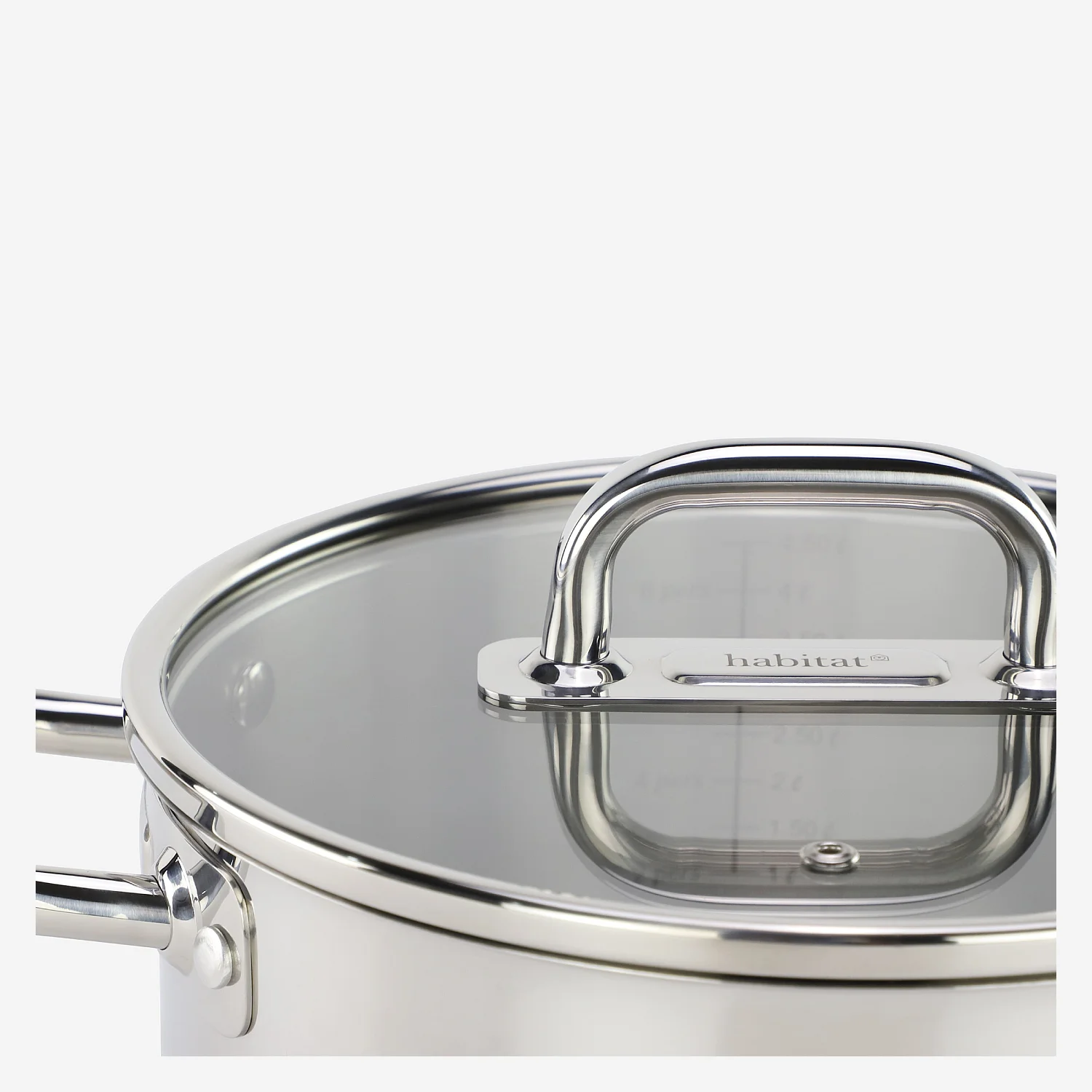 Faitout en acier inoxydable tous feux - 24 cm   - 2