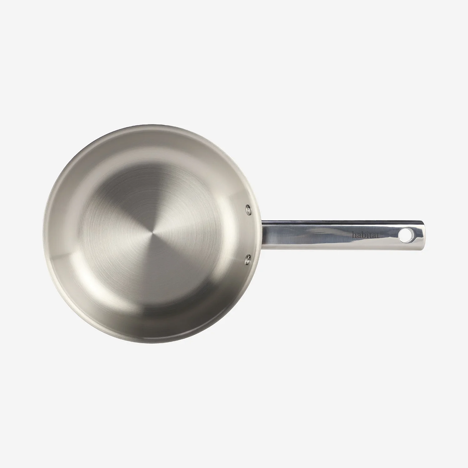 Poêle en acier inoxydable tous feux - 20 cm  - 4