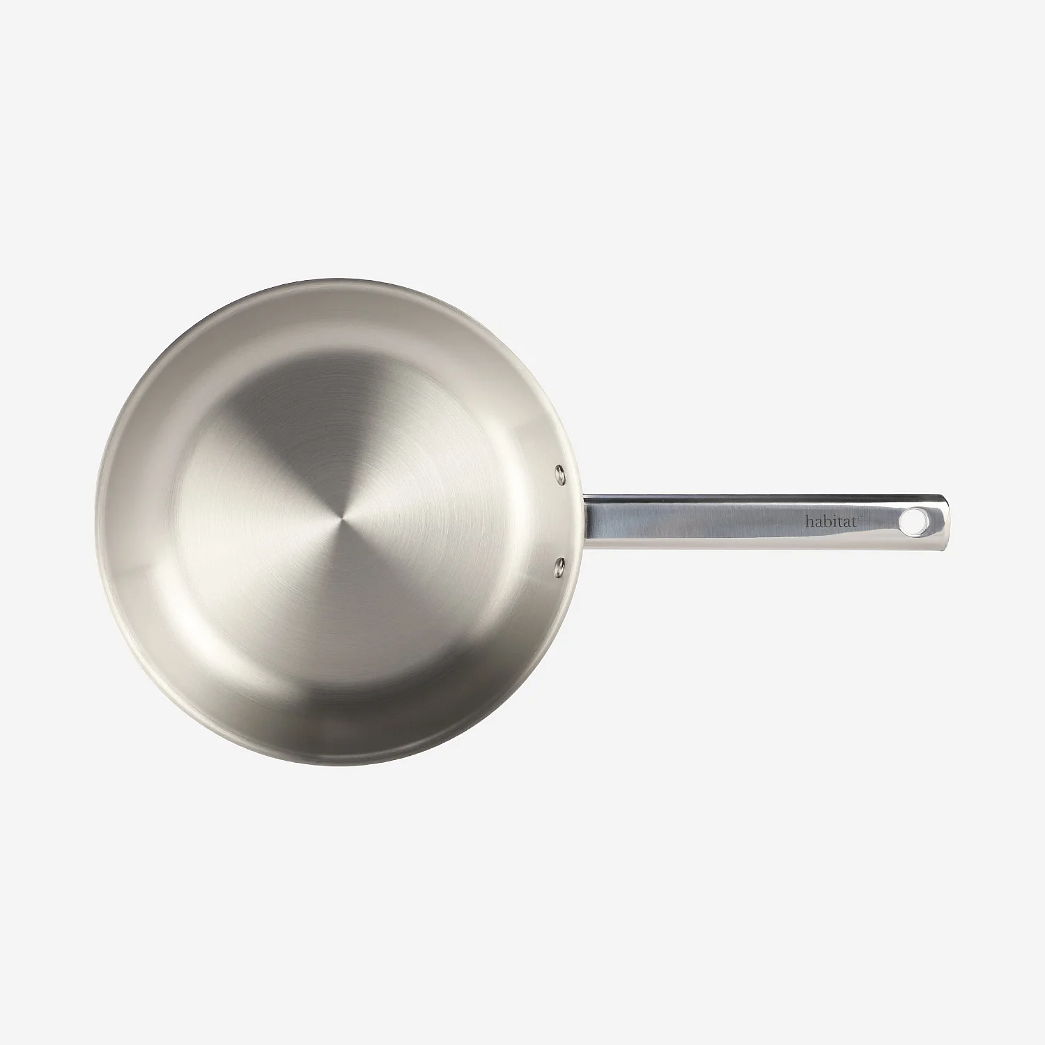 Poêle en acier inoxydable tous feux - 24 cm   - 5