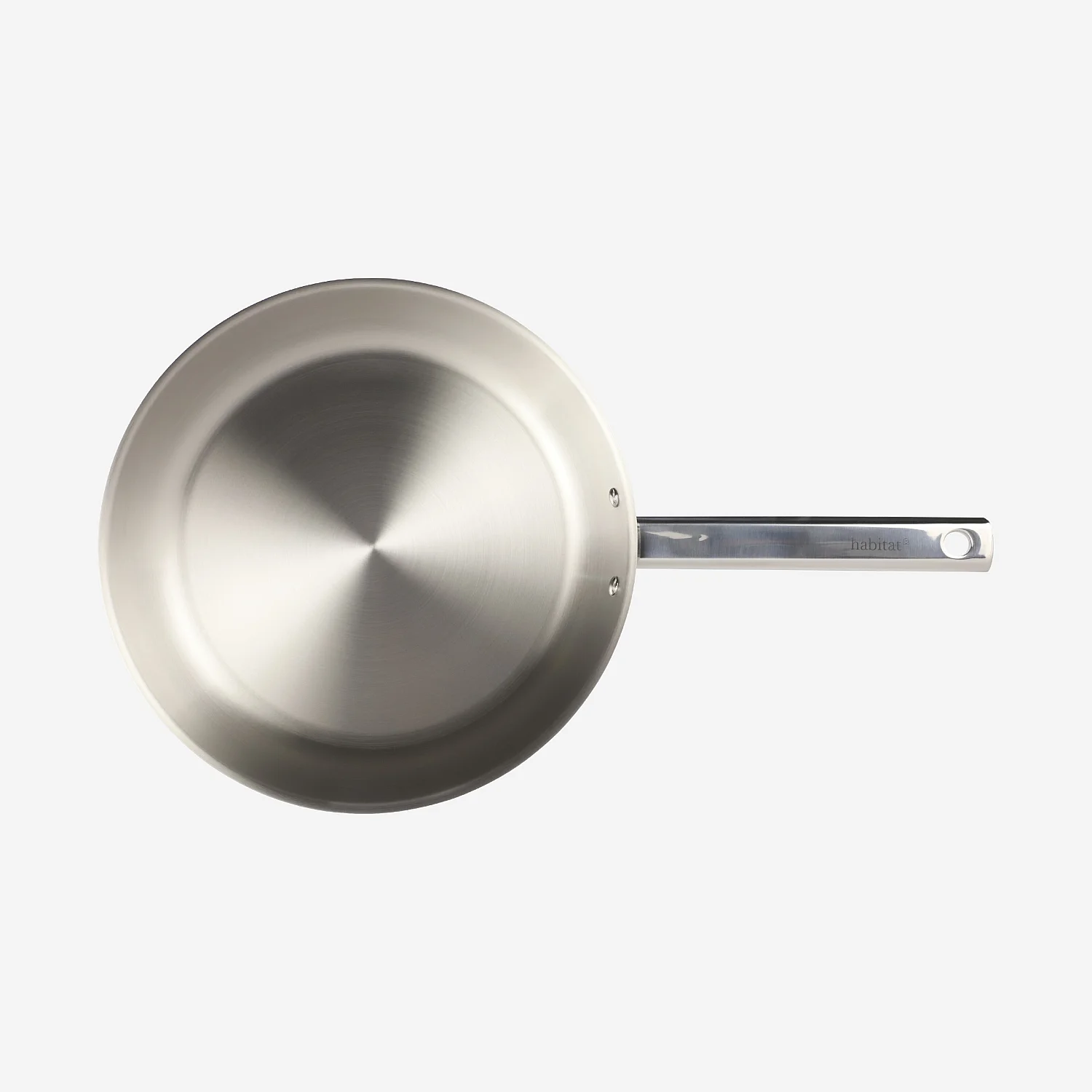 Poêle en acier inoxydable tous feux - 28 cm  - 4