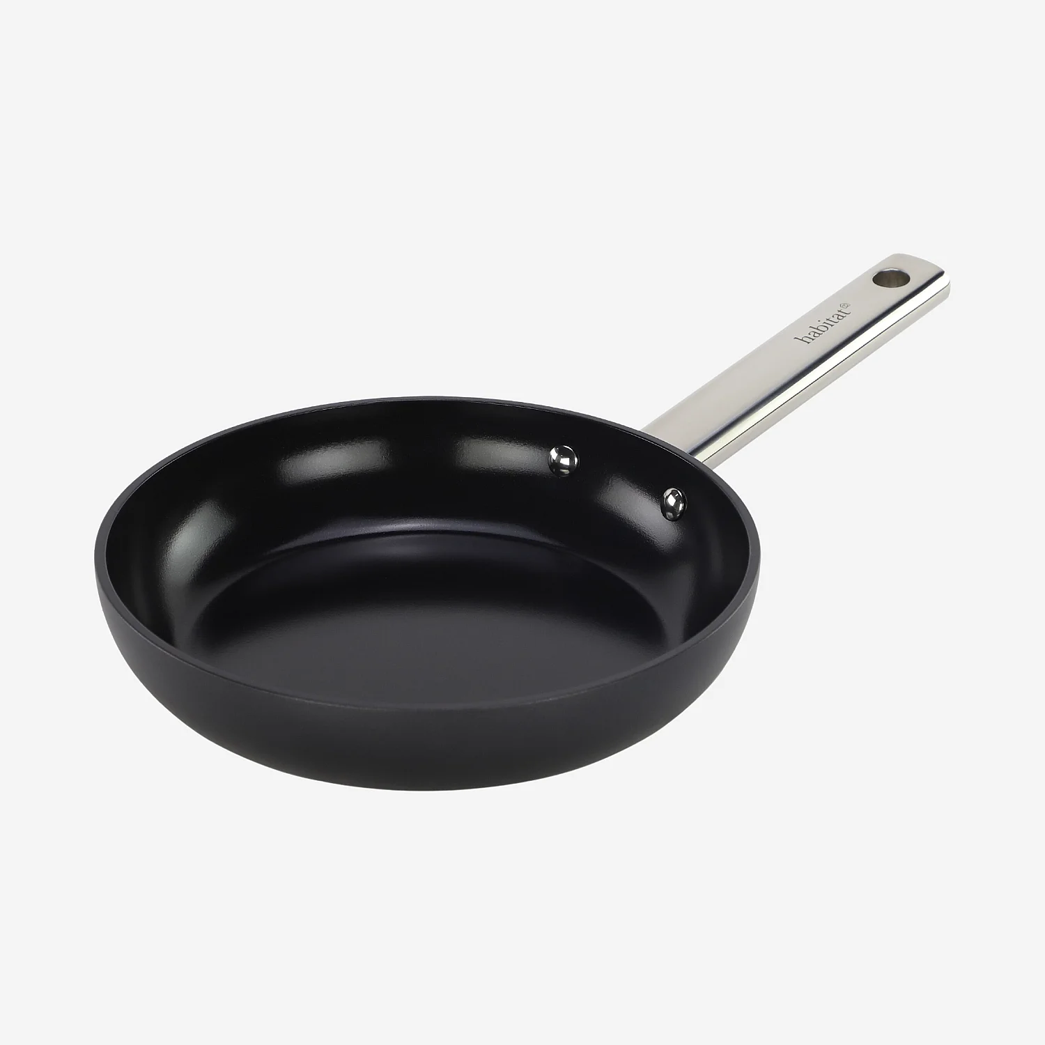 Poêle en aluminium avec revêtement céramique tous feux - 20 cm - Noir - 2