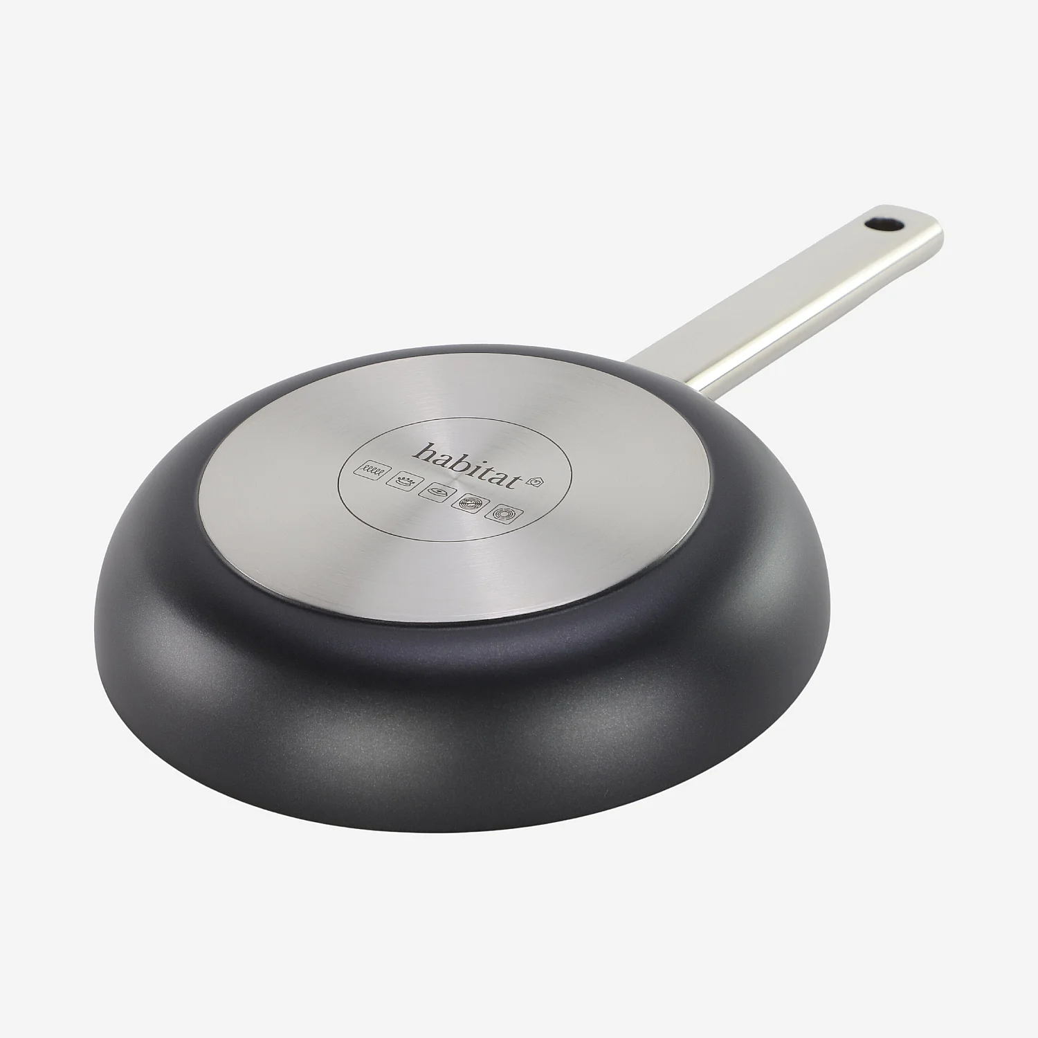 Poêle en aluminium avec revêtement céramique tous feux - 20 cm - Noir - 5