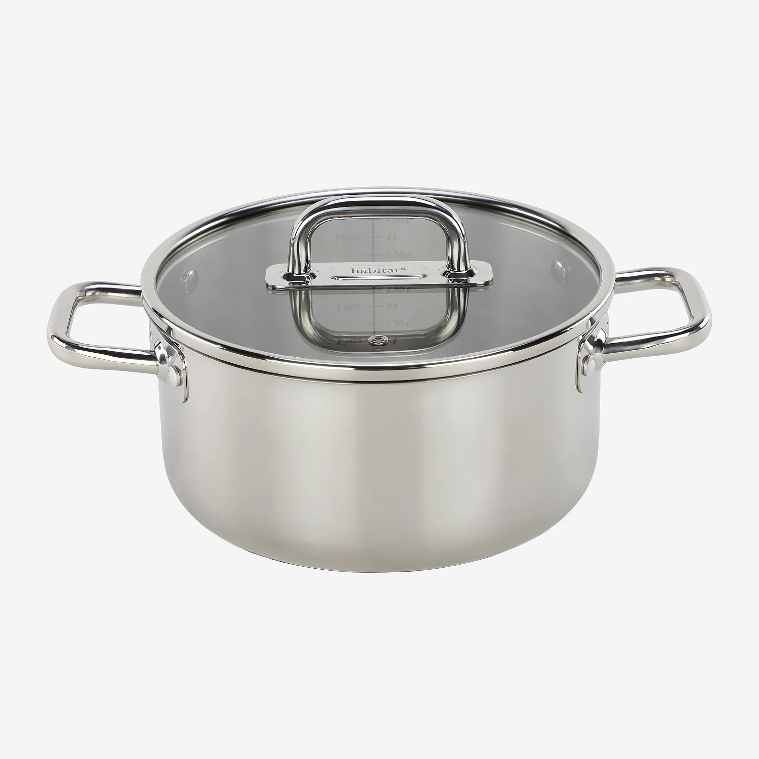 Batterie de cuisine 9 pièces en aluminium et inox tous feux - Noir - 3