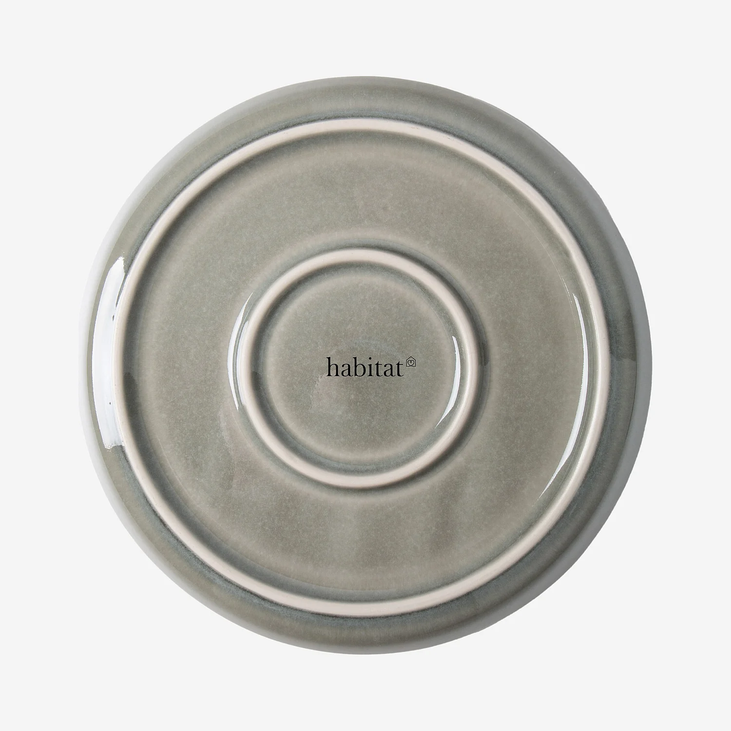 Service de table 18 pièces en grès à émail réactif - Vert fumé - 5