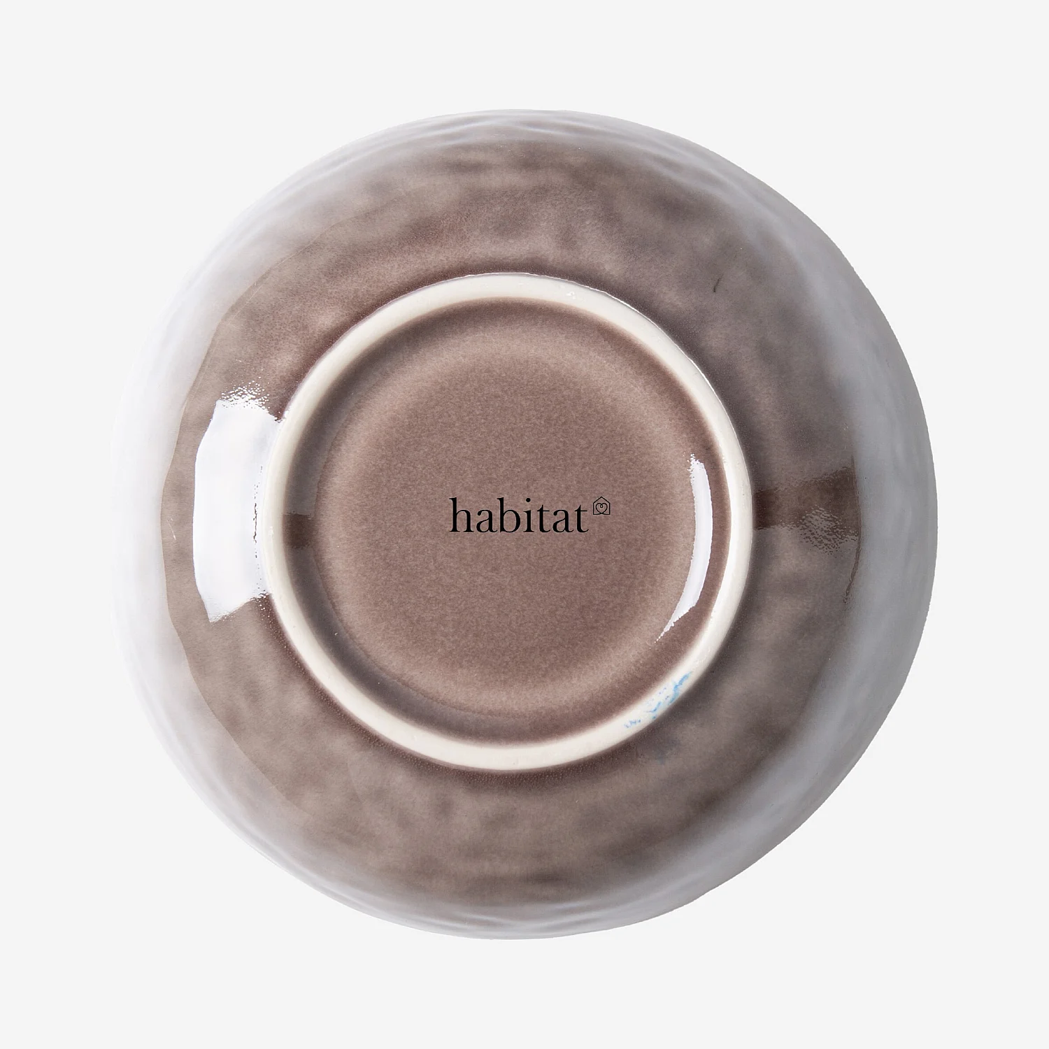 Lot de 6 bols en grès à émail réactif - Marron glacé - 5