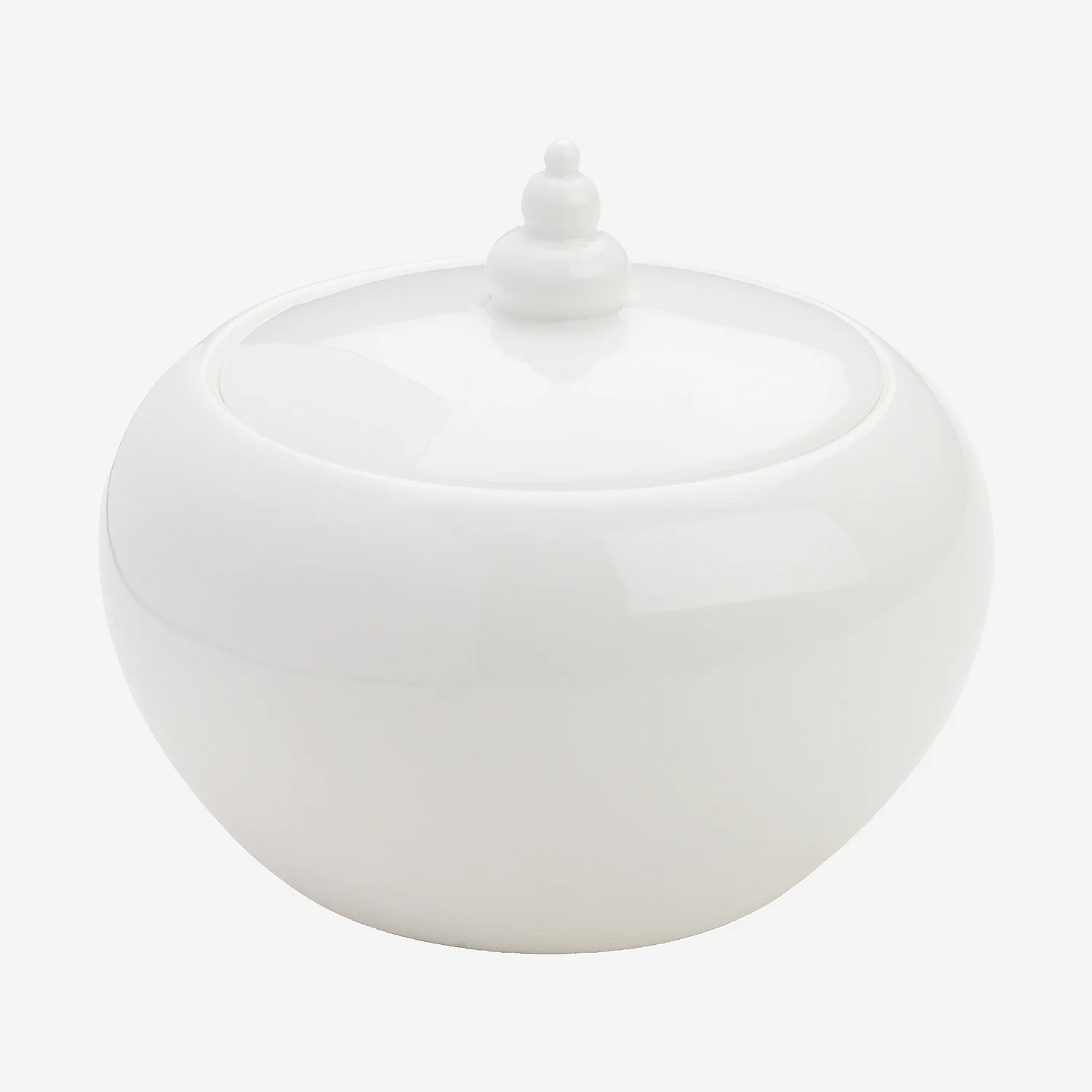 Sucrier en porcelaine - 28 cl - Blanc - 2