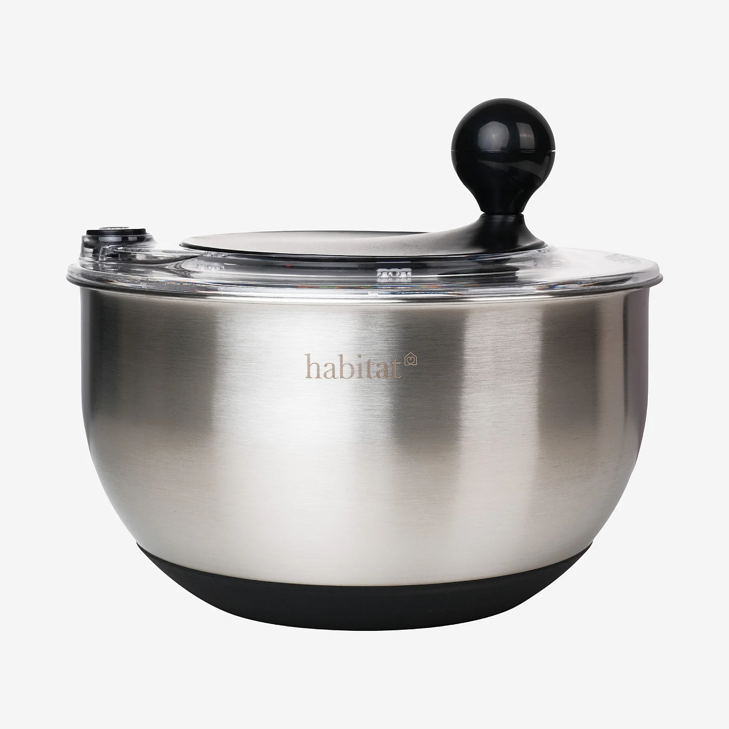 Essoreuse à salade 2 en 1 en inox - 24,5 cm - 2