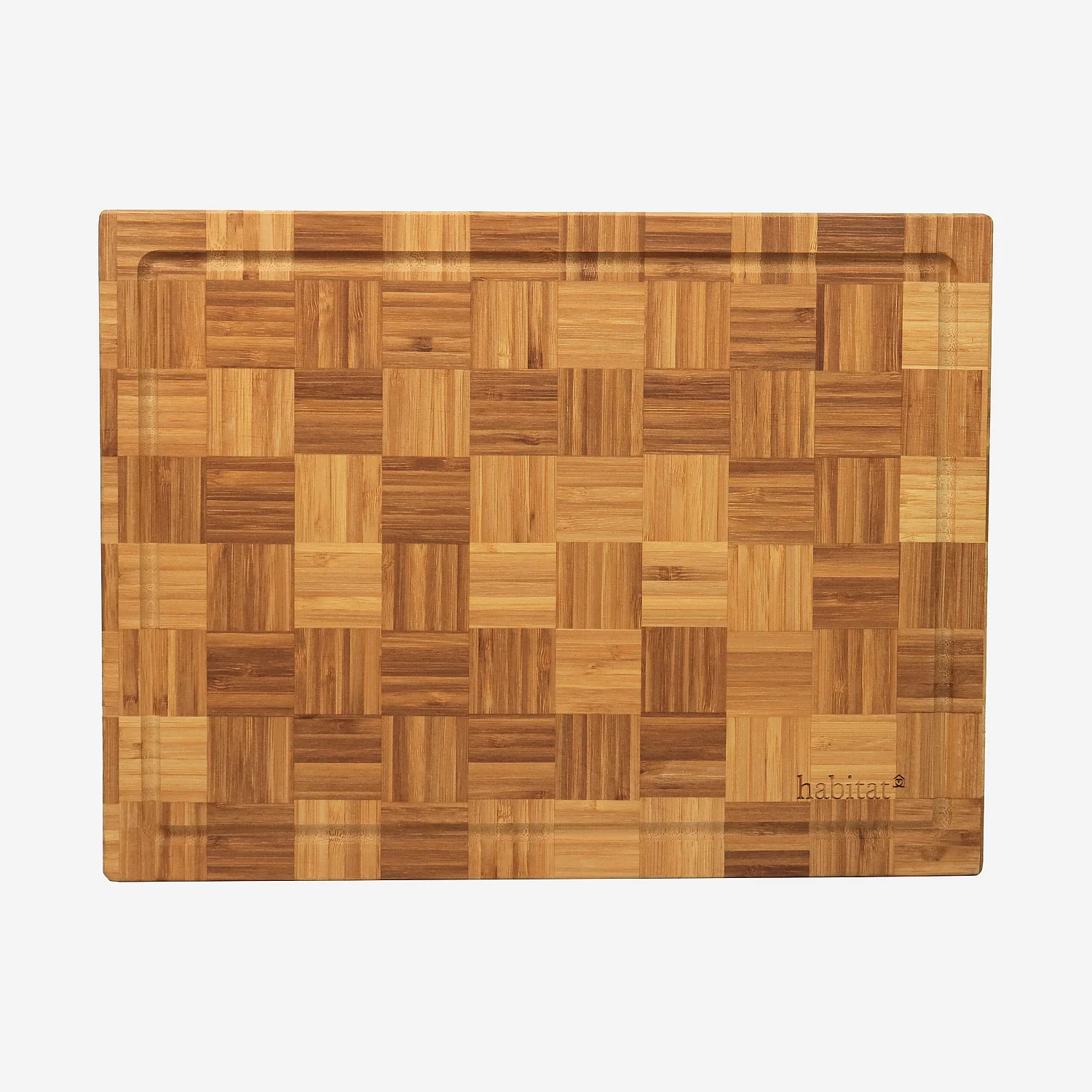 Planche à découper en bambou - 40 x 30 x 4 cm - 2