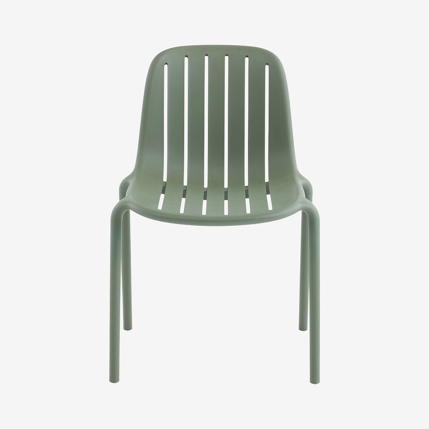 Chaise de jardin en polypropylène - Vert olive - 3