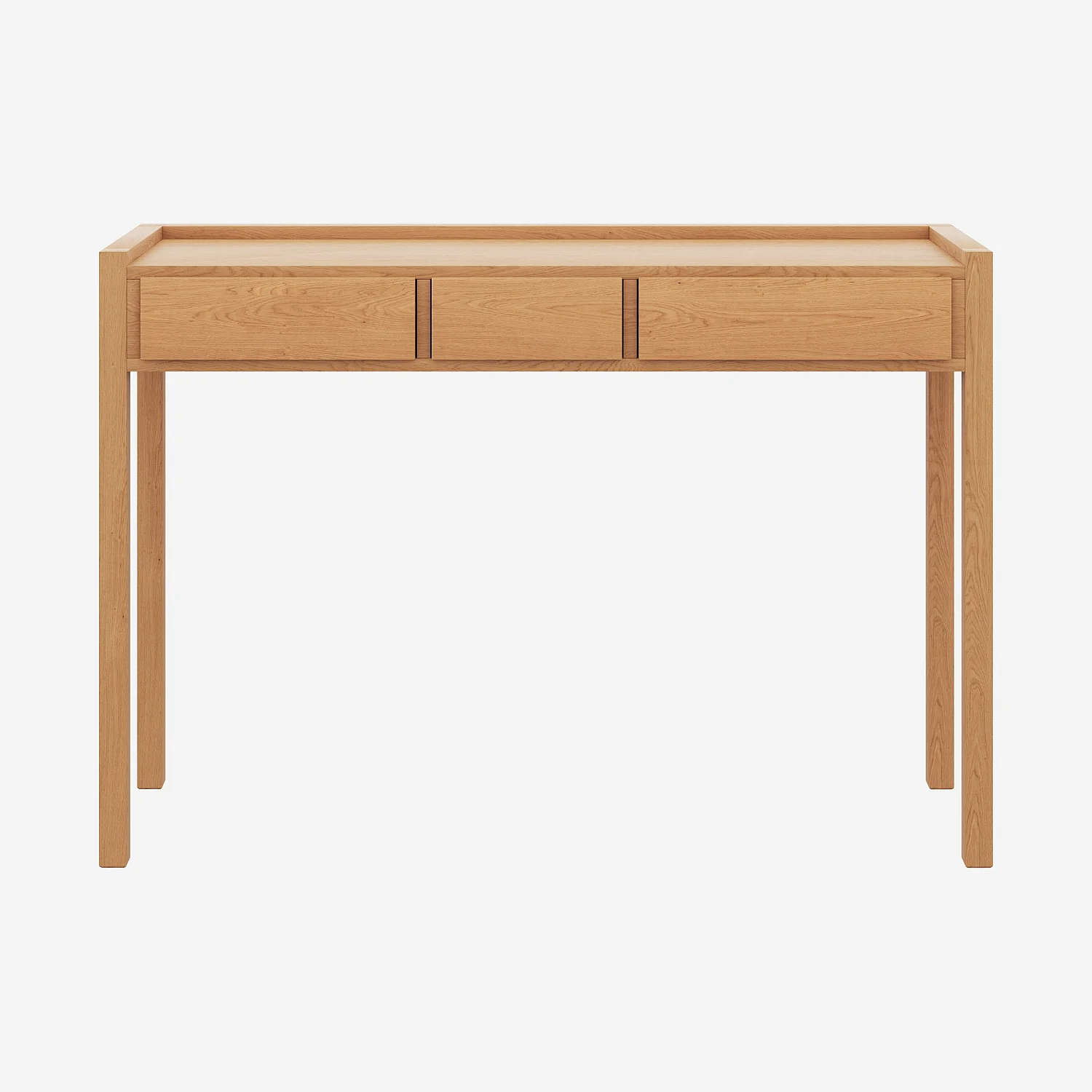 Wandtafel met laden van massief eiken - Design by Bethan Gray - 2