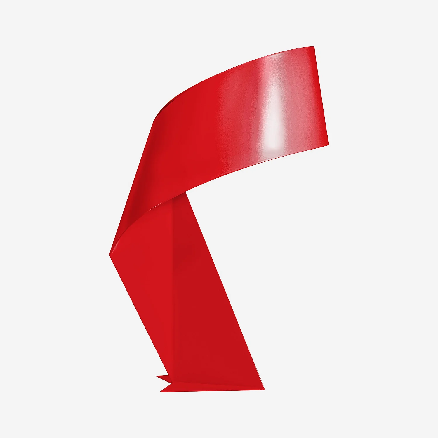 Edizione limitata - Lampada da tavolo in metallo - Rosso Ciliegia - 35 cm - Design by Claire Norcross - 8