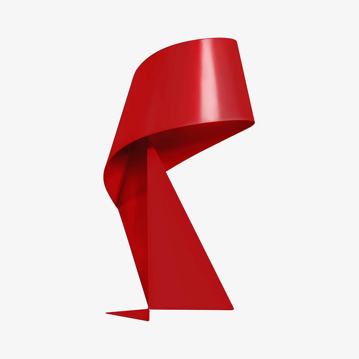 Edizione limitata - Lampada da tavolo in metallo - Rosso Ciliegia - 35 cm - Design by Claire Norcross - 5