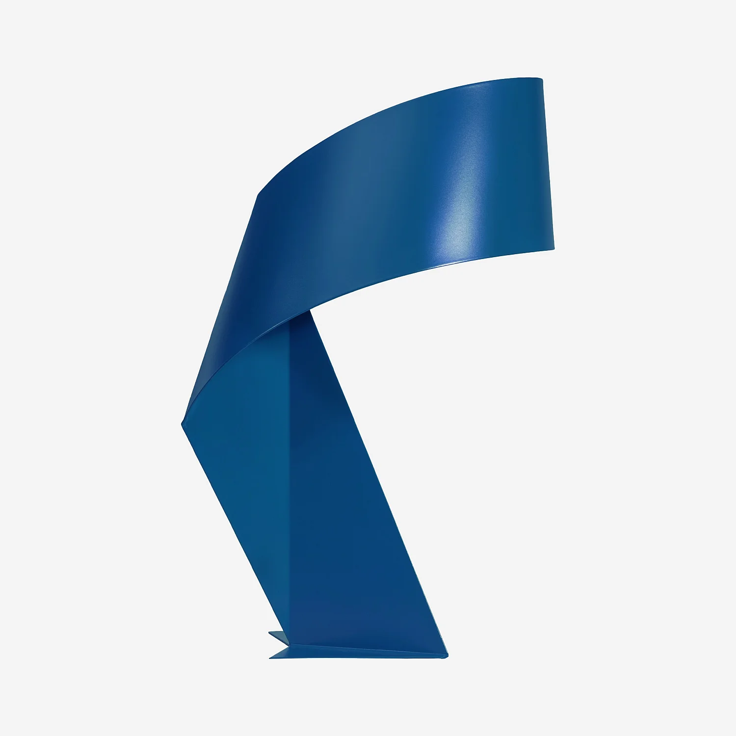 Edición limitada - Lámpara de mesa de metal - Azul pacífico - 50 cm - Design by Claire Norcross - 9
