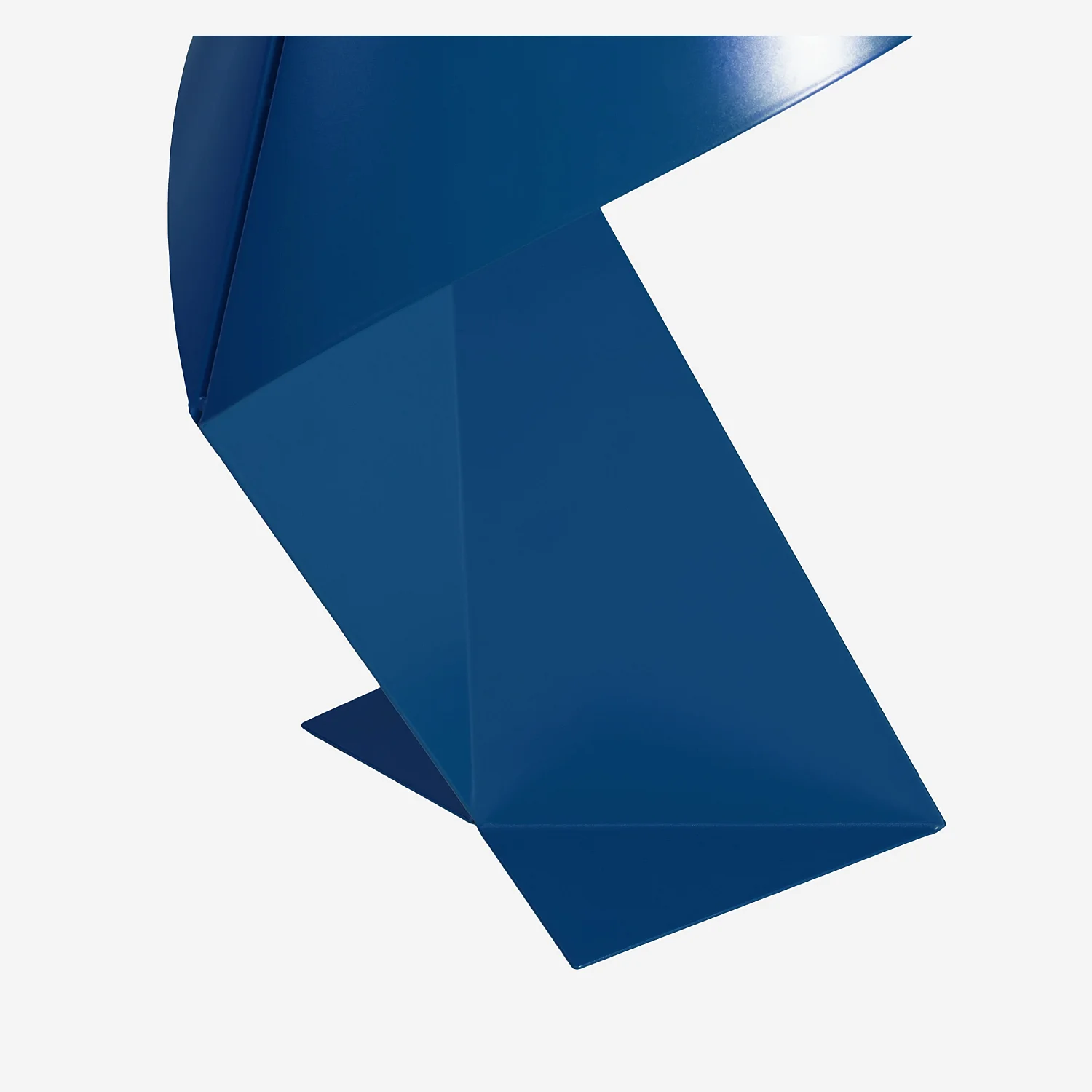 Edizione limitata - Lampada da tavolo in metallo - Blu Pacifico - 50 cm - Design by Claire Norcross - 7