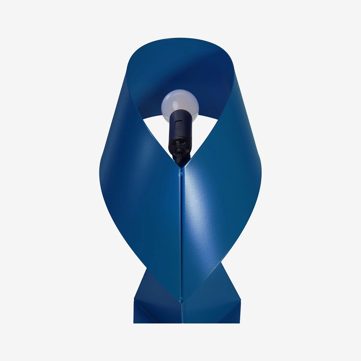 Edizione limitata - Lampada da tavolo in metallo - Blu Pacifico - 50 cm - Design by Claire Norcross - 9