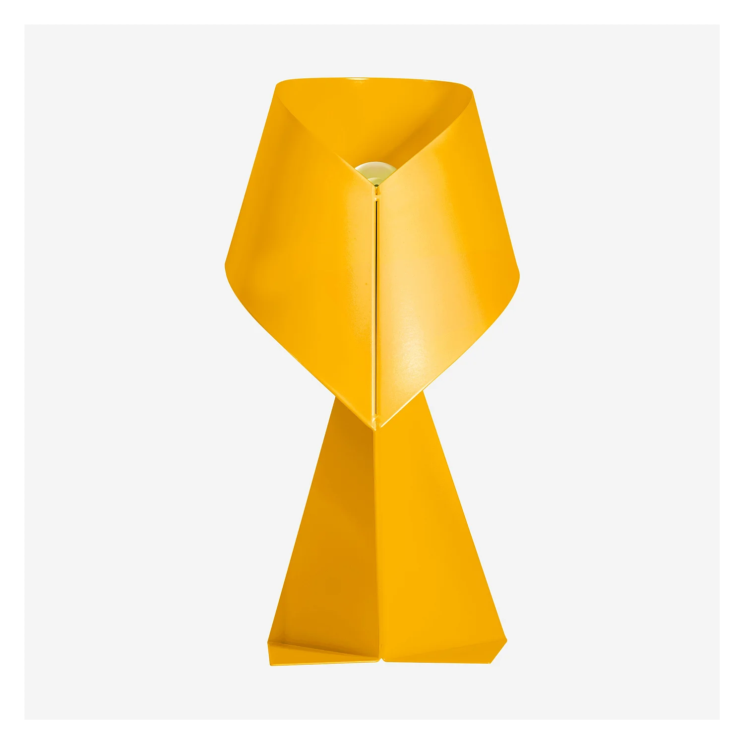 Edizione limitata - Lampada da tavolo in metallo - Giallo Sole - 50 cm - Design by Claire Norcross - 9