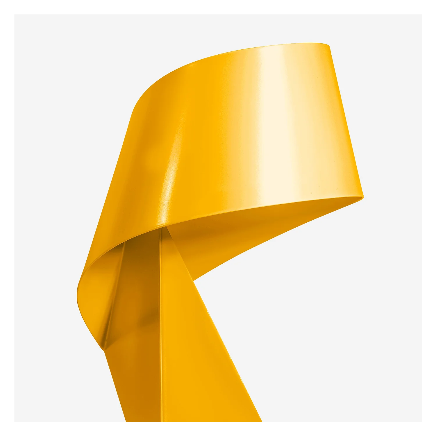 Edizione limitata - Lampada da tavolo in metallo - Giallo Sole - 50 cm - Design by Claire Norcross - 3