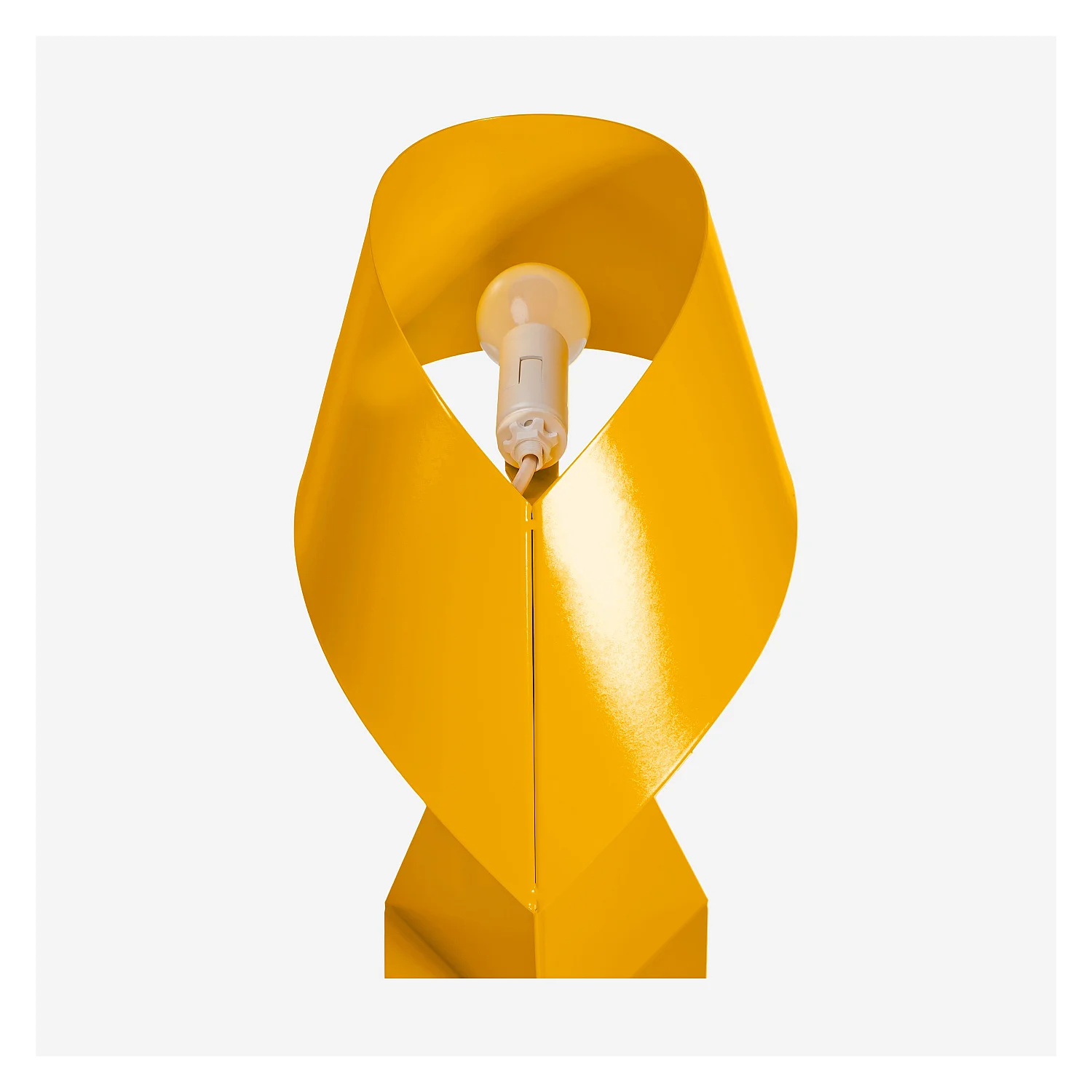 Edizione limitata - Lampada da tavolo in metallo - Giallo Sole - 50 cm - Design by Claire Norcross - 7